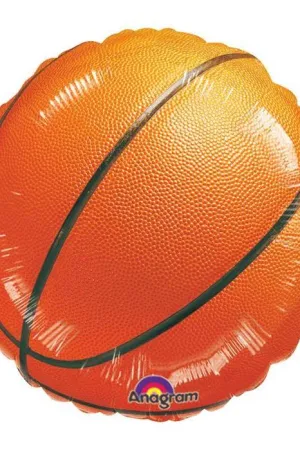 18" Championship Basketball Premium Foil Balloon
