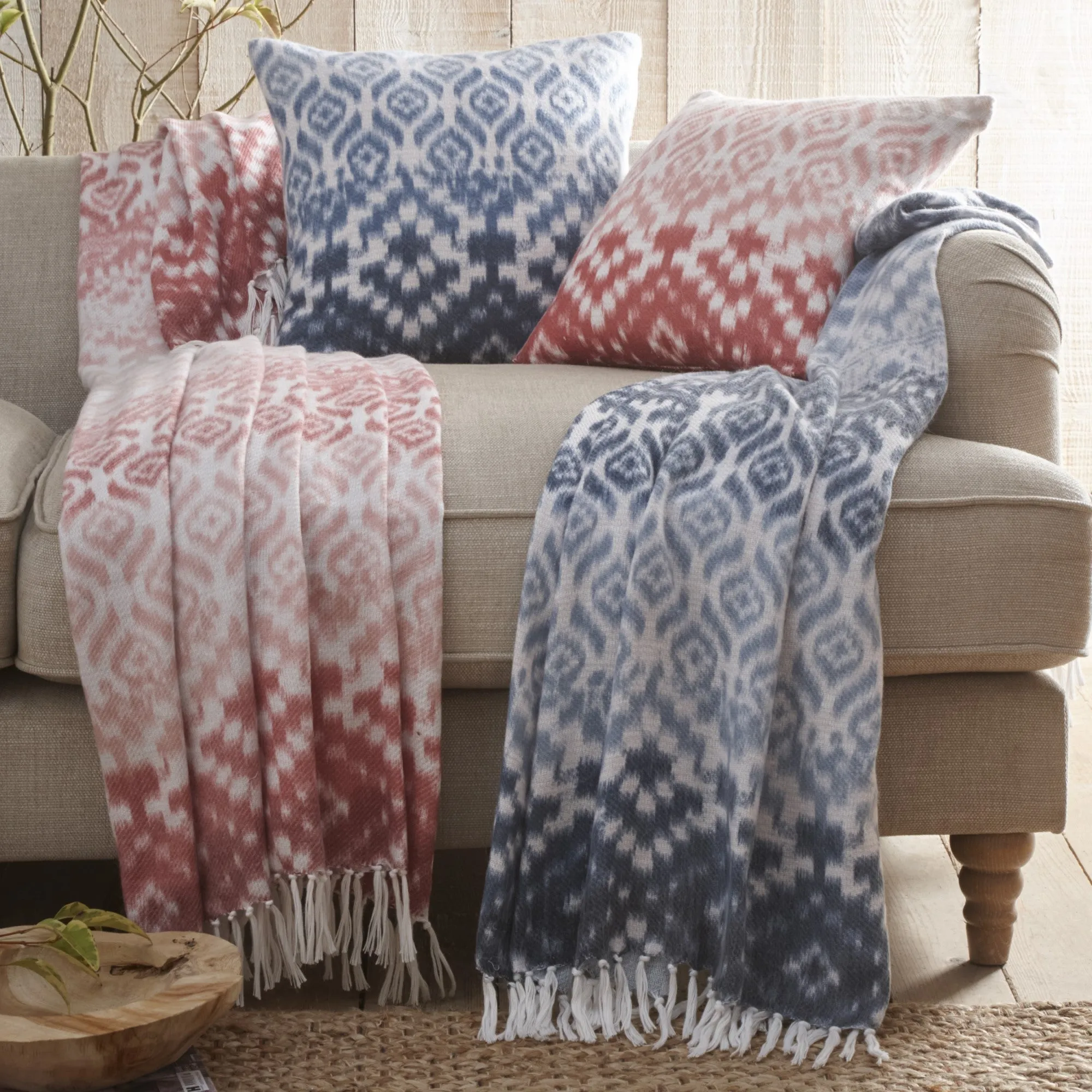 Appletree Hygge Sakari Throw - Terracotta