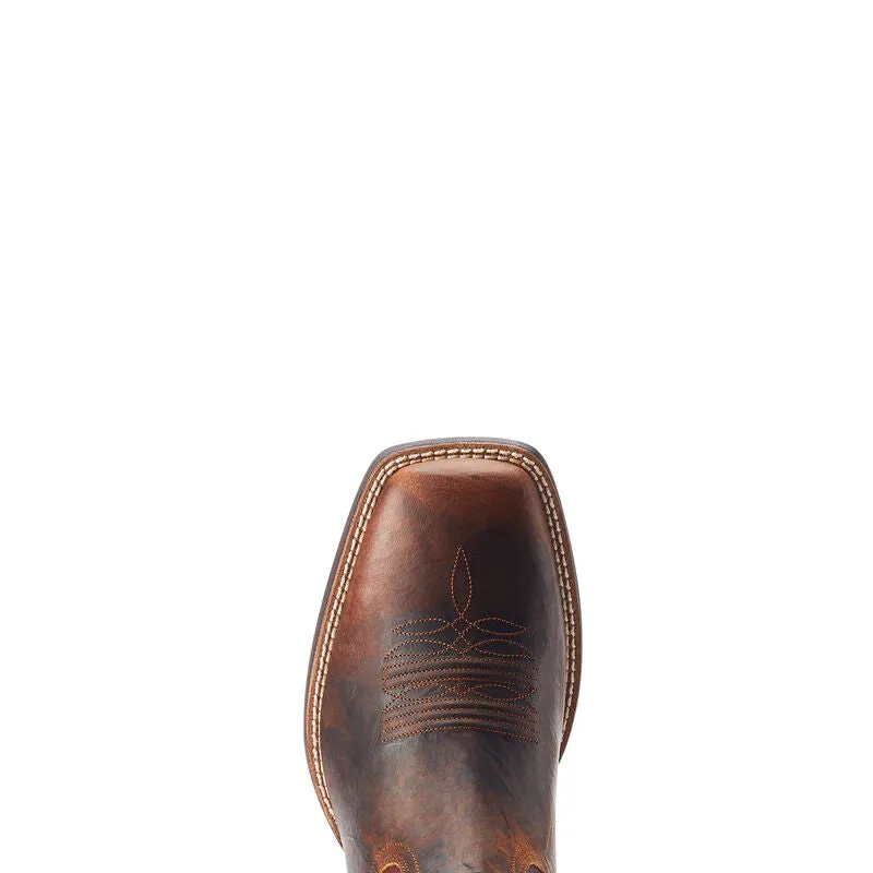 ARIAT MEN’S PAY WINDOW WESTERN BOOTS | Bartop Brown / Cognac | Style:10044574