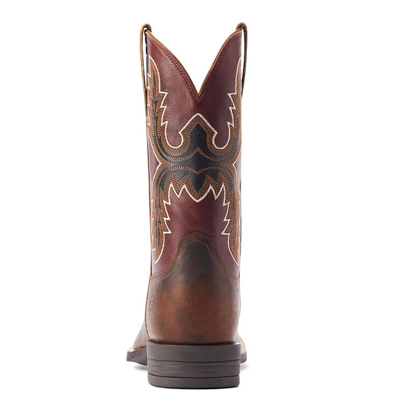 ARIAT MEN’S PAY WINDOW WESTERN BOOTS | Bartop Brown / Cognac | Style:10044574