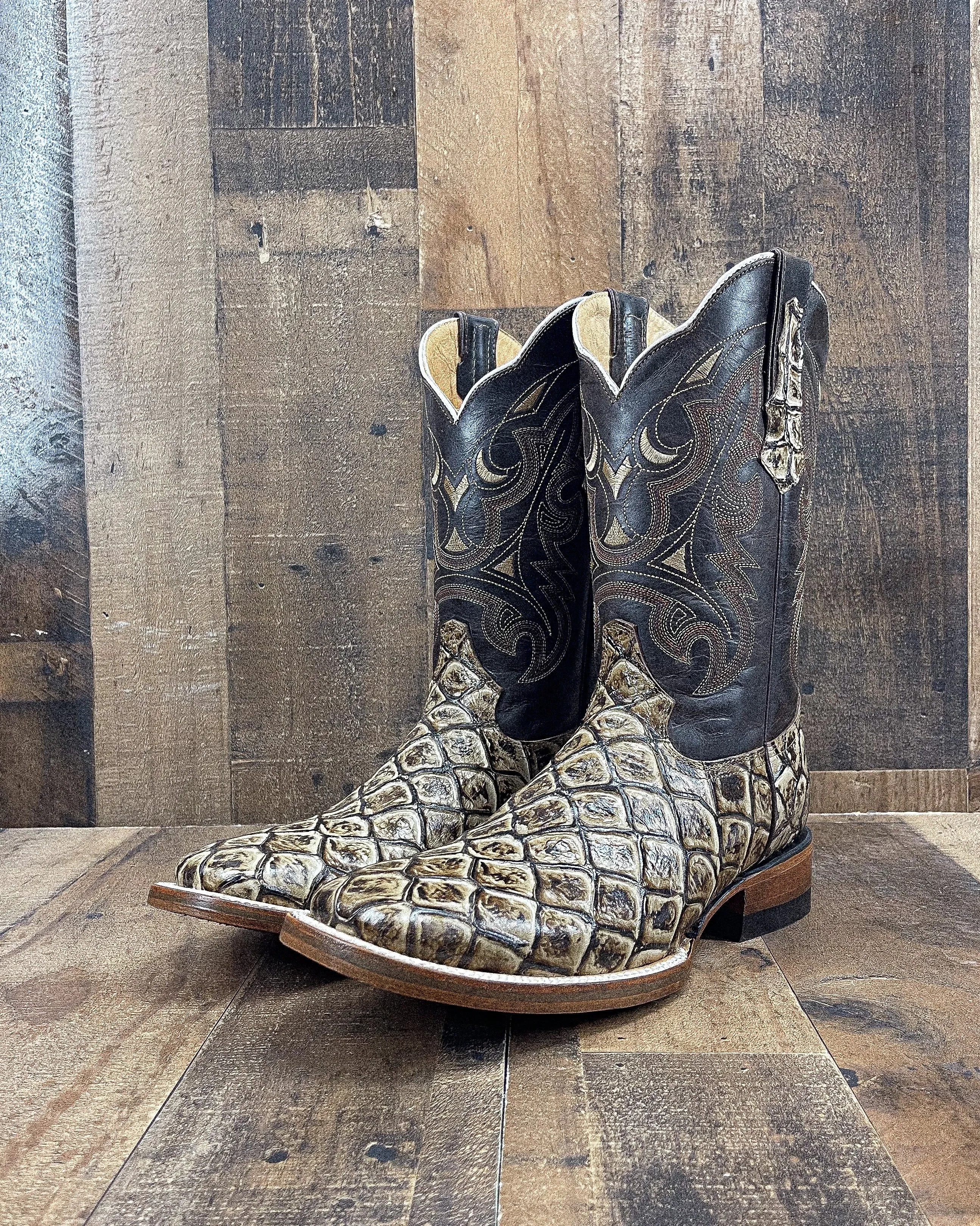 BASS " DESERT" | MEN SQUARE TOE COWBOY BOOTS