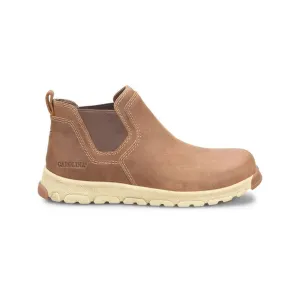 CAROLINA S-117 ALUMINUM TOE LIGHT WEIGHT ESD CHEALSEA BOOT MAHOGANY - WOMENS