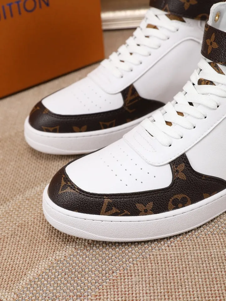 CE - LUV High Top White Brown Sneaker