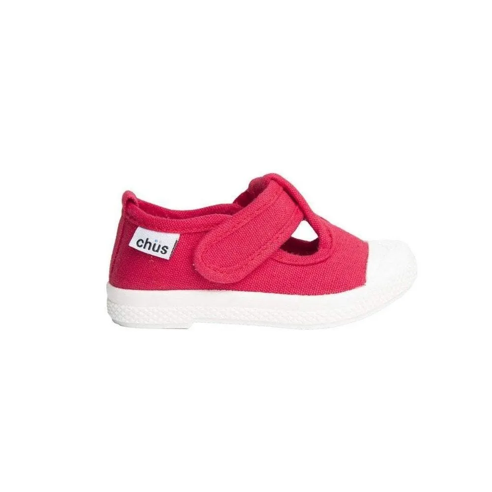 Chus Chris T Strap Shoe Red