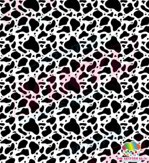 Classic Cow Print | 10" x 10" Ink Transfer Sheet