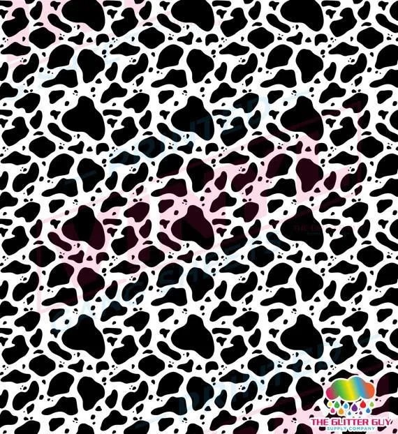 Classic Cow Print | 10" x 10" Ink Transfer Sheet