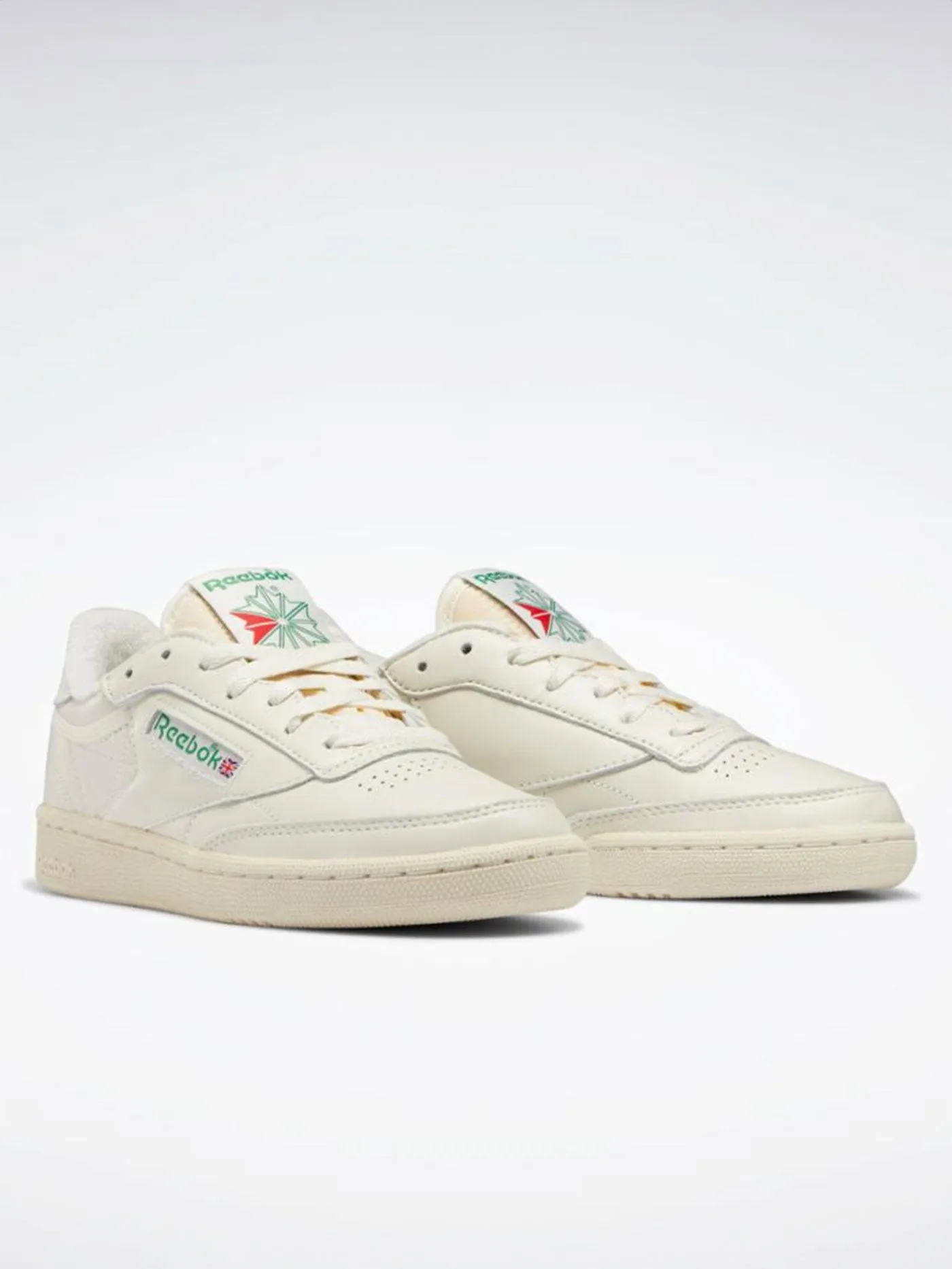Club C 85 Vintage Chalk/Alabaster/Glen Green Shoes