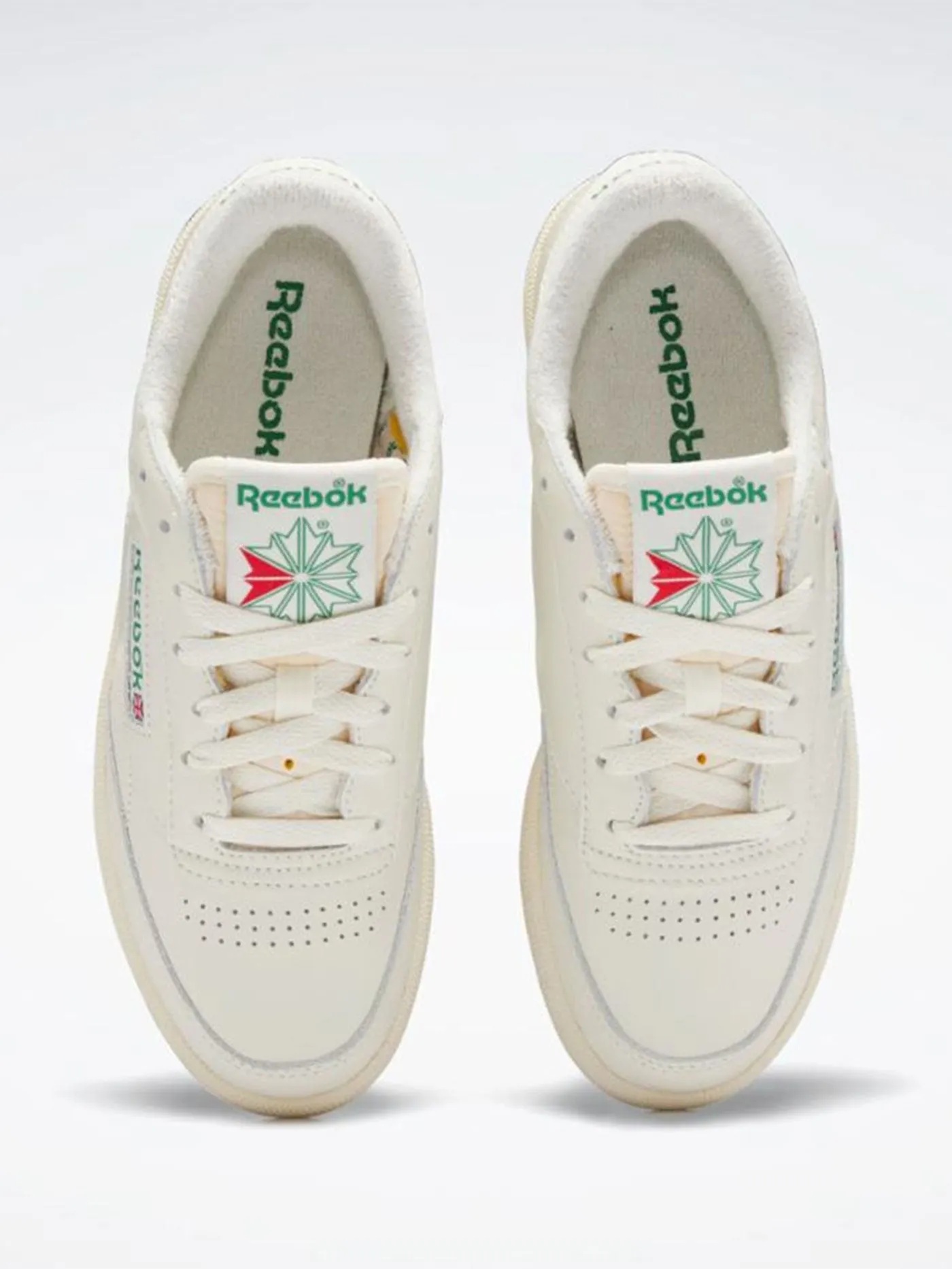 Club C 85 Vintage Chalk/Alabaster/Glen Green Shoes