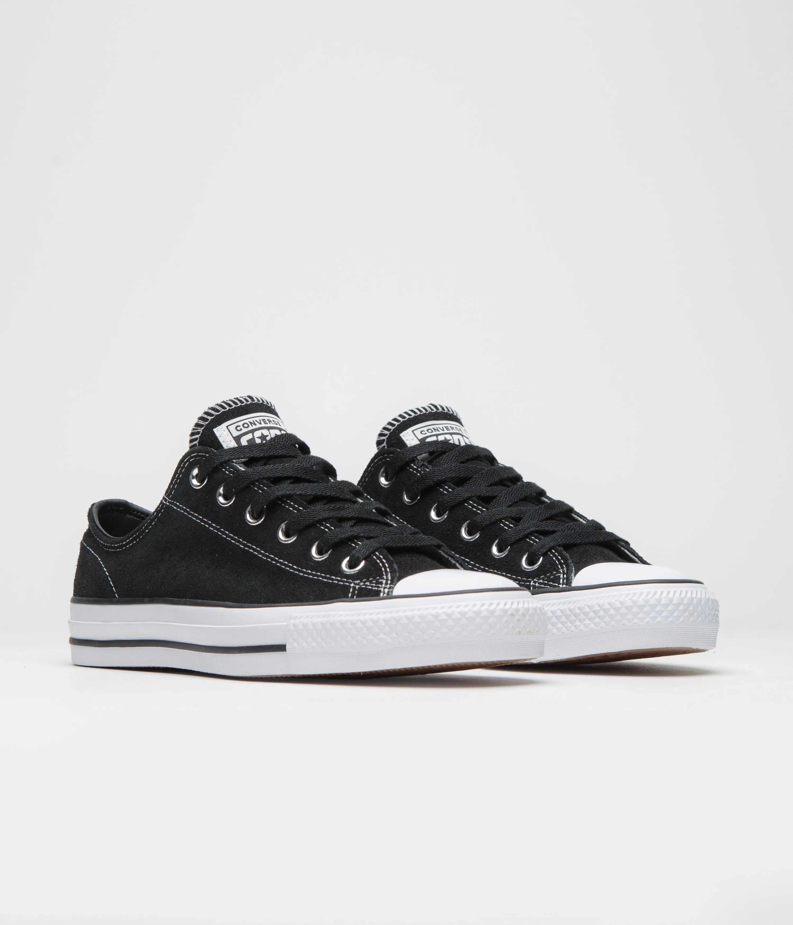 Converse Cons CTAS Pro Ox Shoes - Black / Black / White