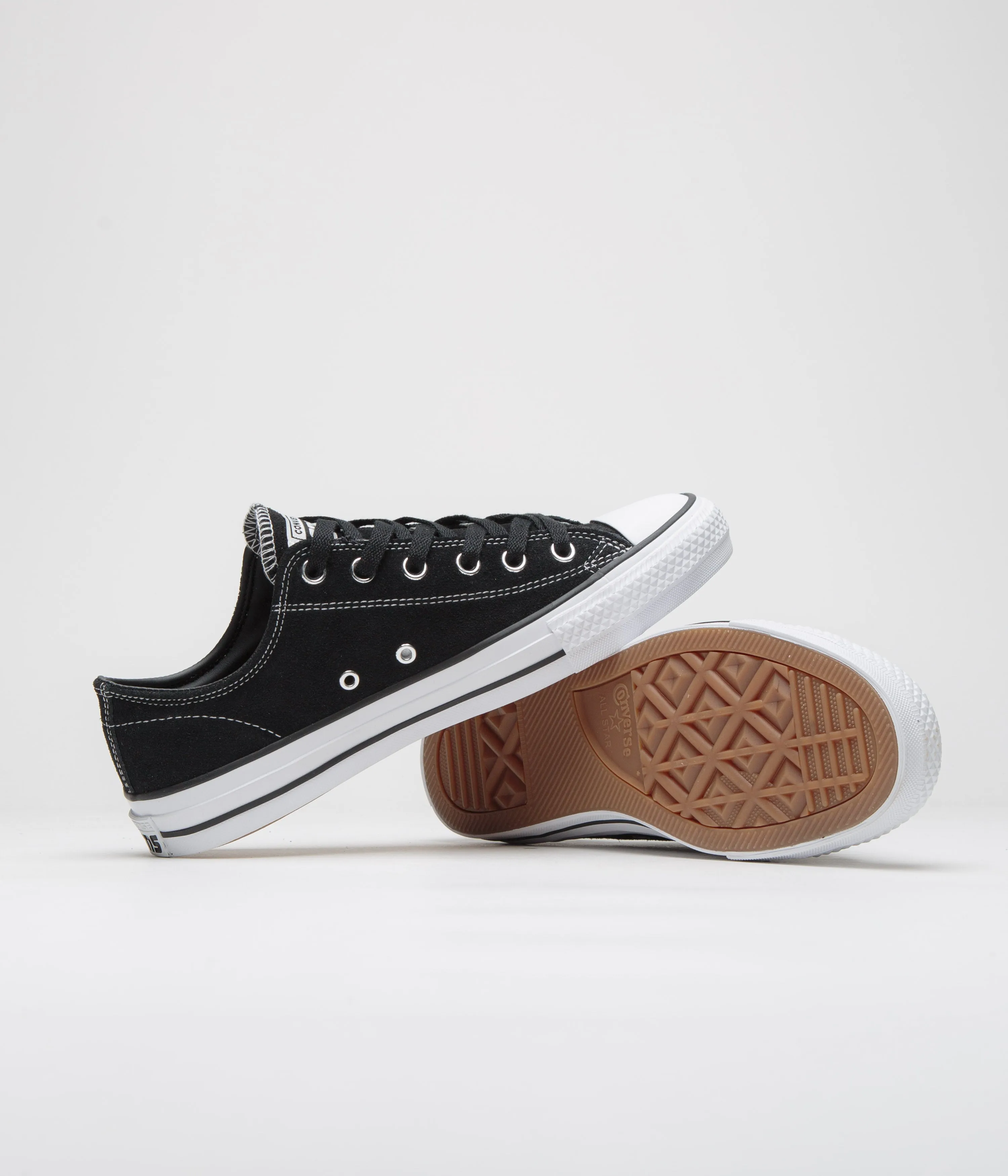 Converse Cons CTAS Pro Ox Shoes - Black / Black / White