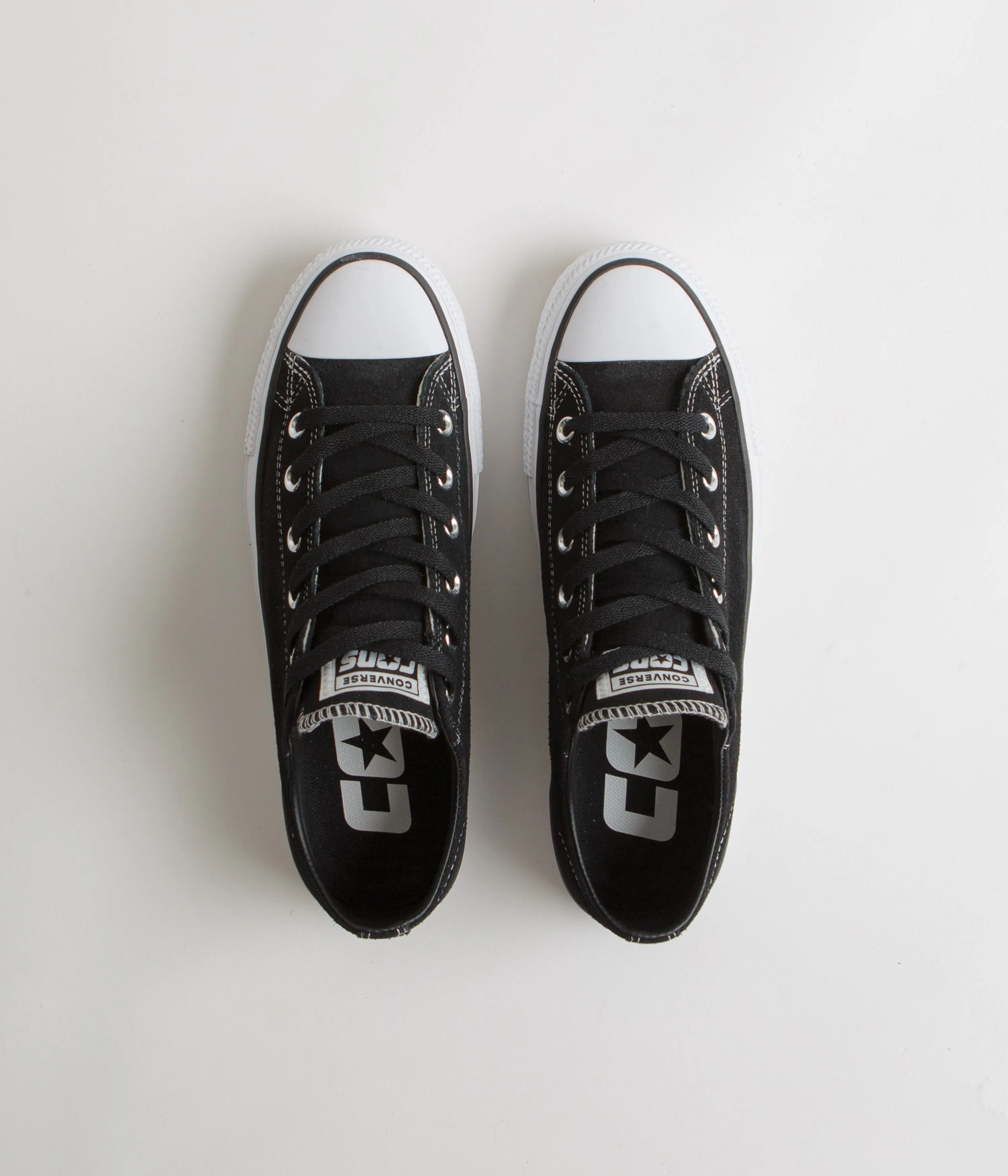 Converse Cons CTAS Pro Ox Shoes - Black / Black / White