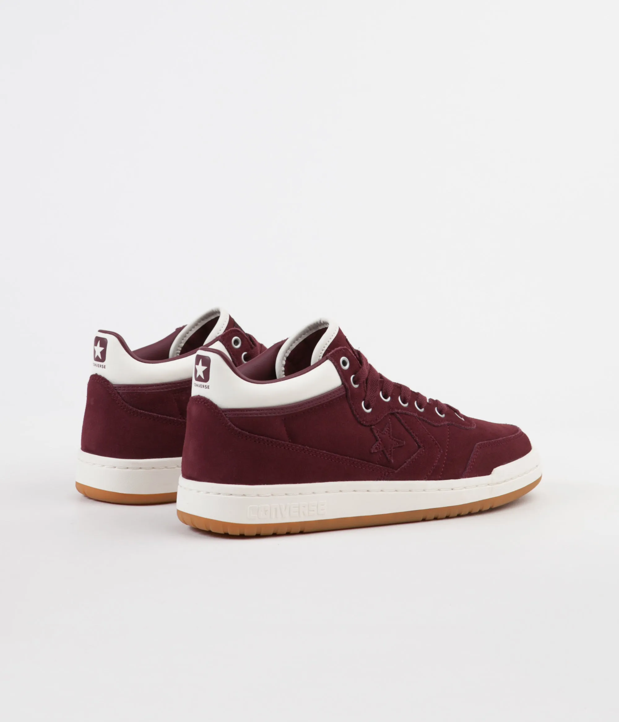 Converse Fastbreak Pro Mid Shoes - Deep Bordeaux / Egret