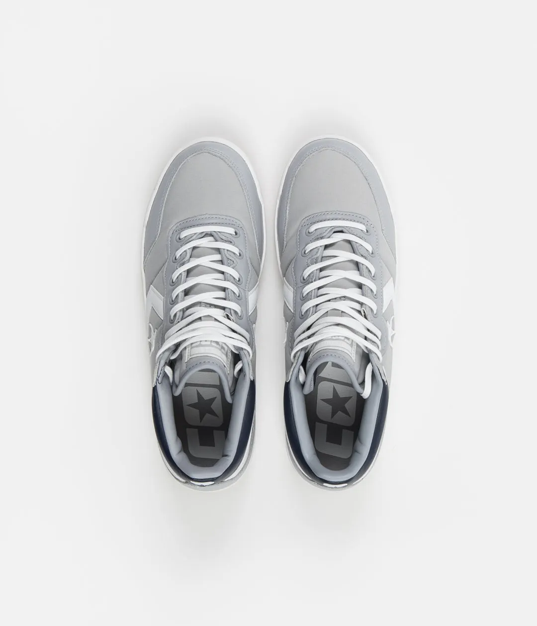 Converse Fastbreak Pro Mid Shoes - Wolf Grey / Obsidian / White