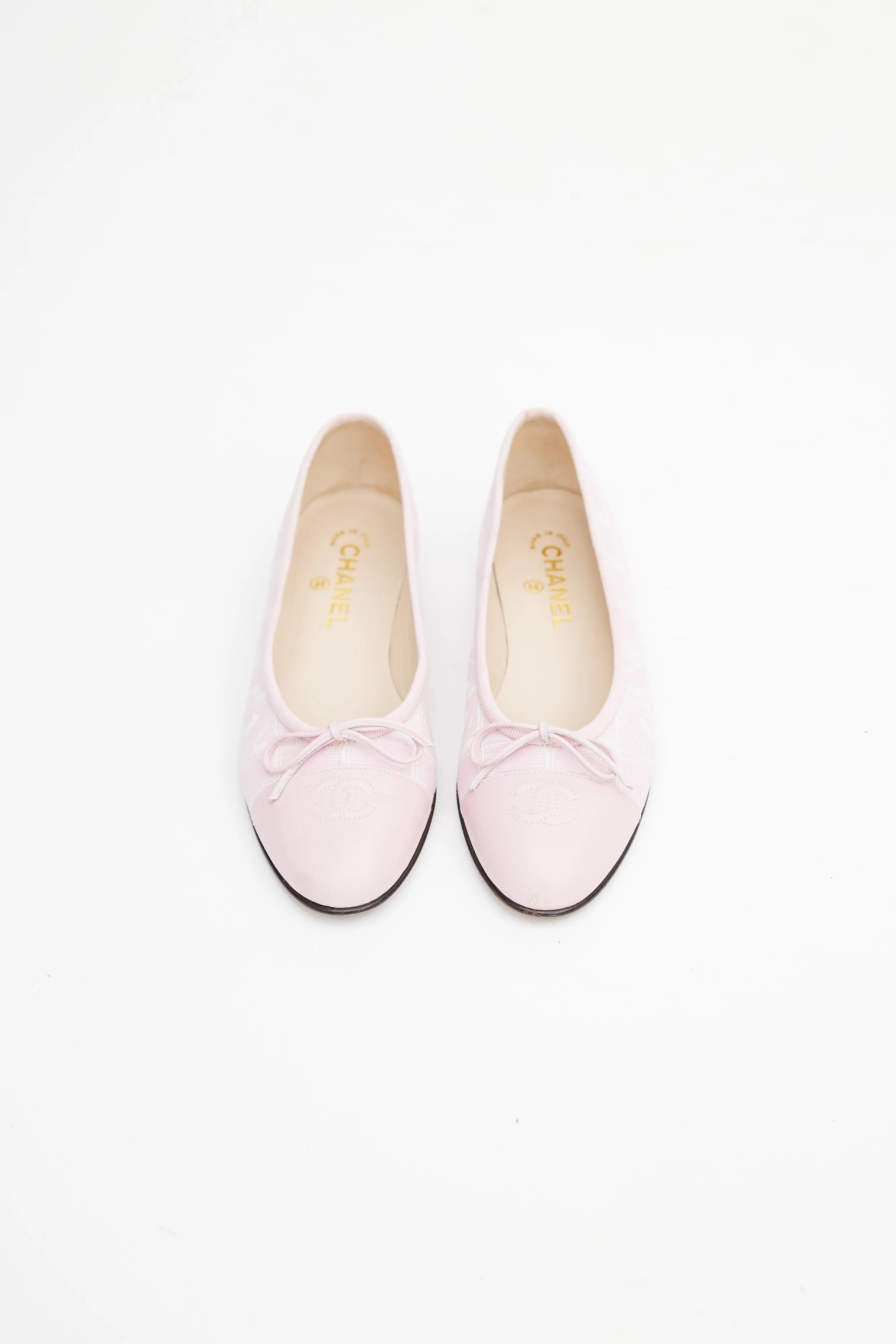 Cruise 2004 Pink Canvas Ballet Flat