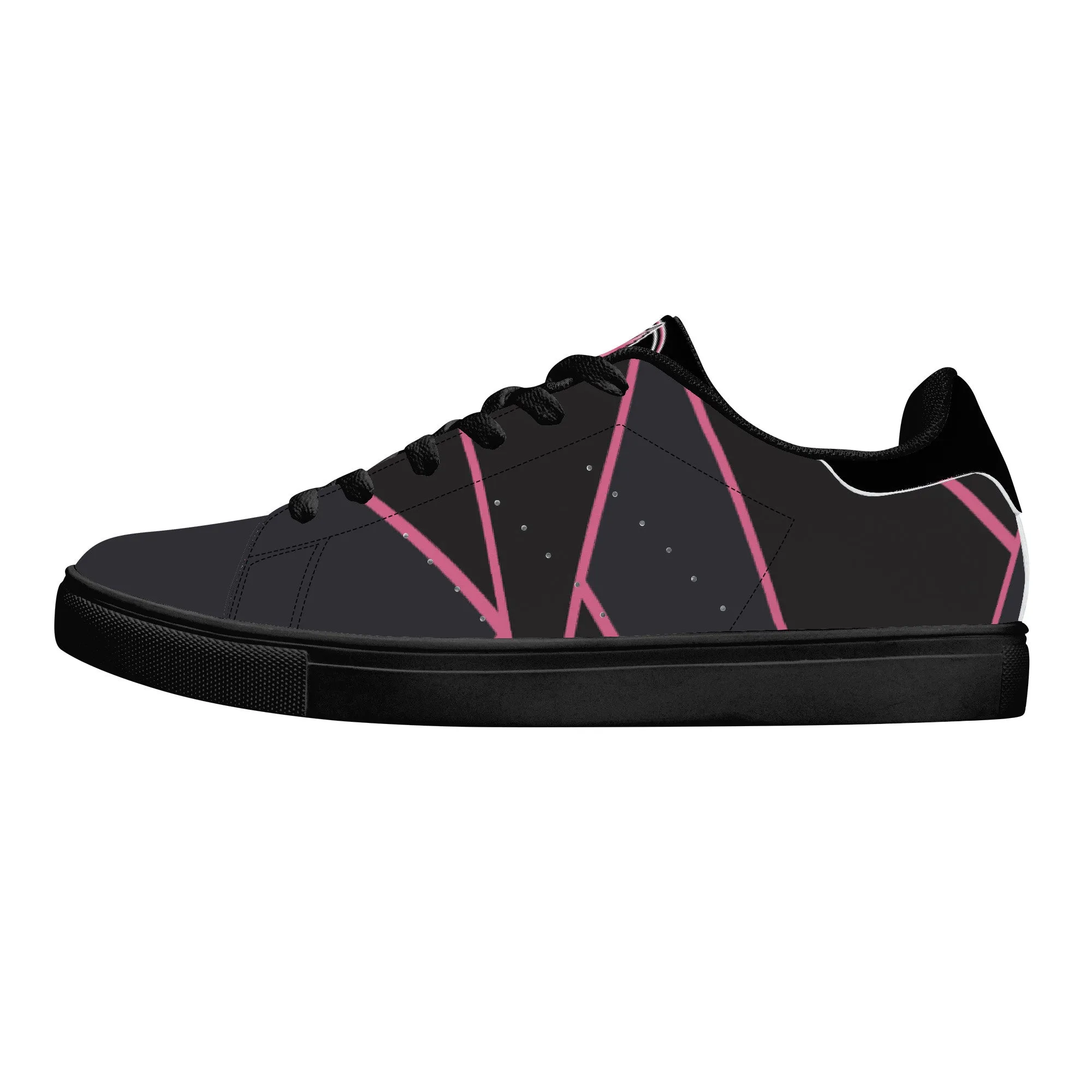 Cultured Chronic  Low-Top Synthetic Leather Sneakers