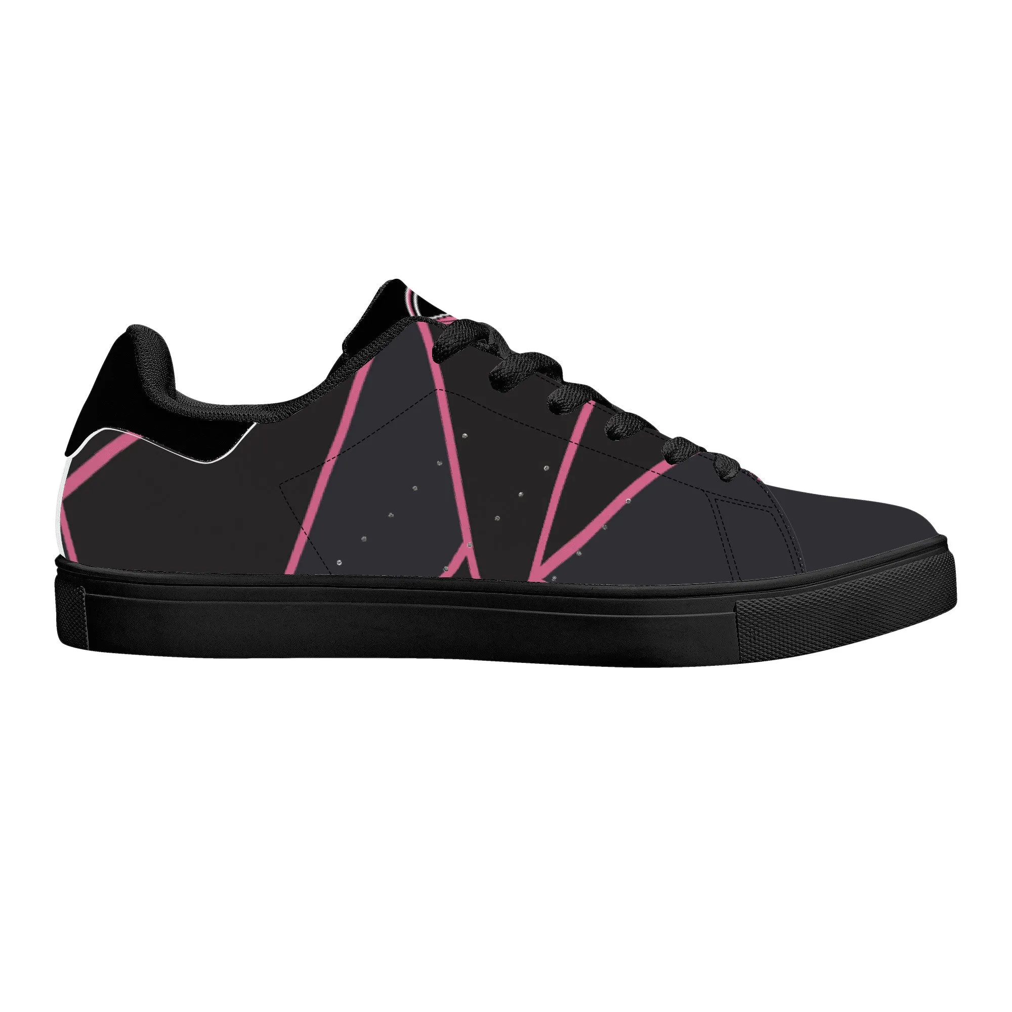 Cultured Chronic  Low-Top Synthetic Leather Sneakers