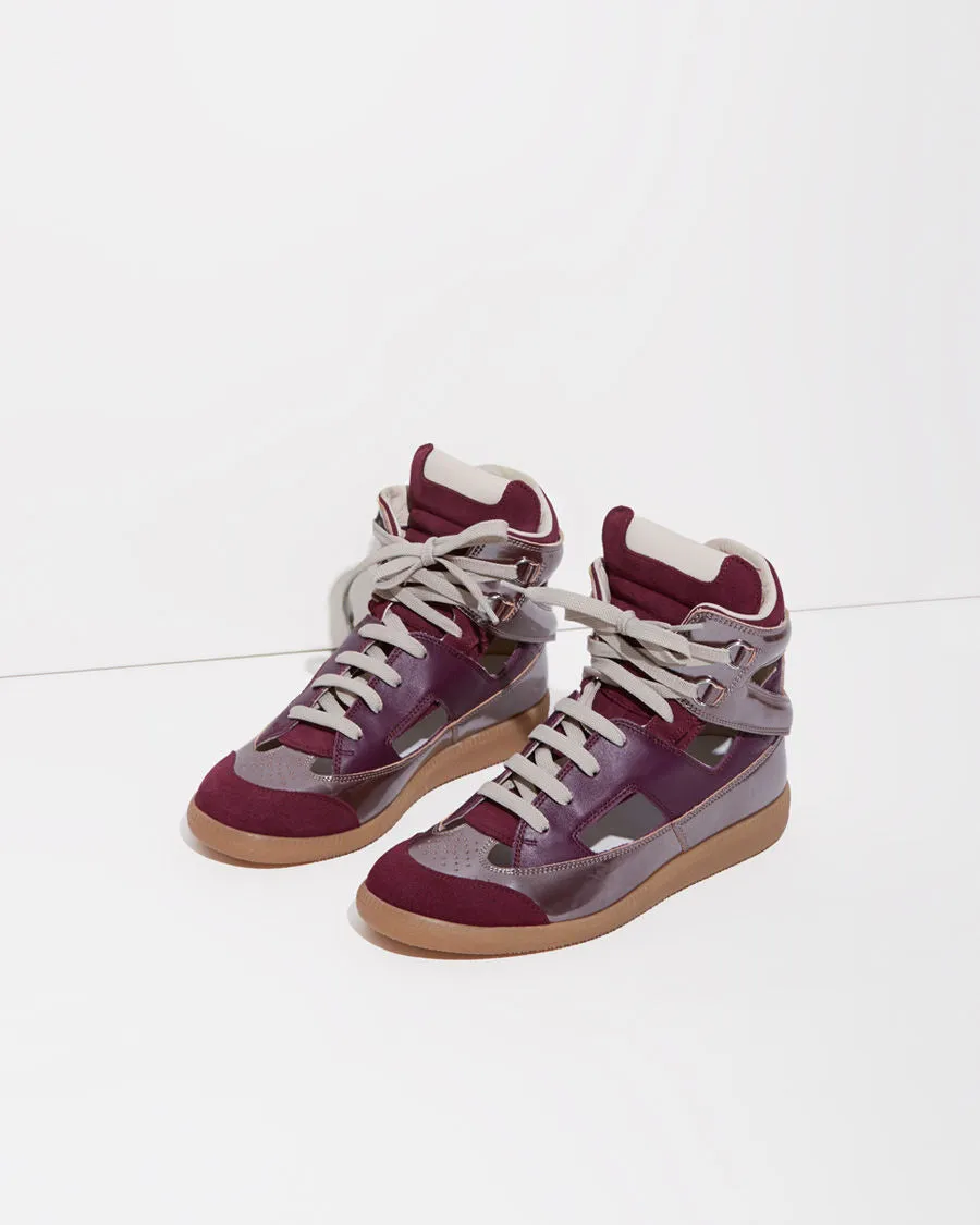 Cut-Out High-Top Sneaker