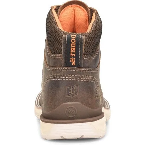 Double H Women's Phantom 5" WP Comp Toe Lacer Work Boot -Brown- DH5386