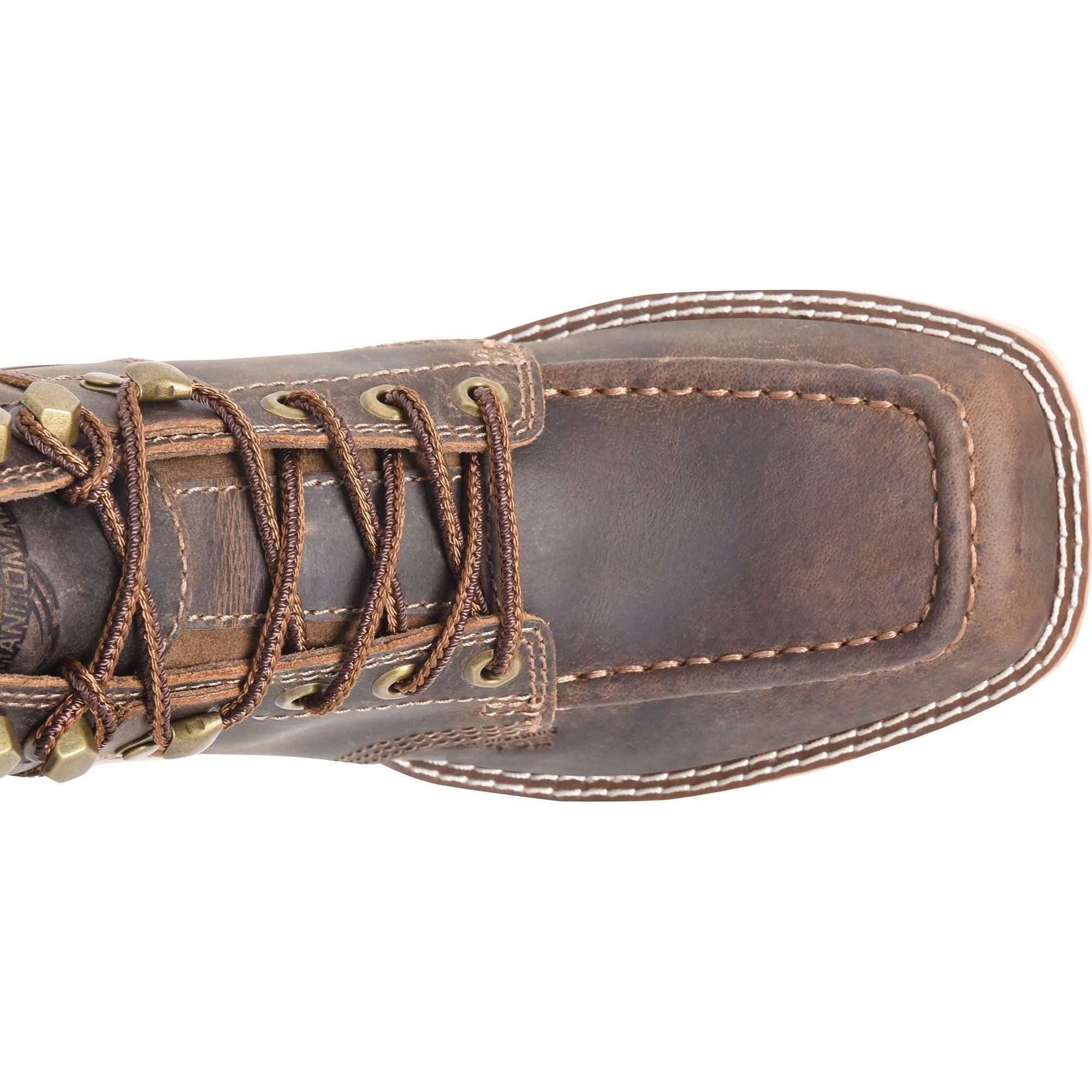 Double H Women's Phantom 5" WP Comp Toe Lacer Work Boot -Brown- DH5386