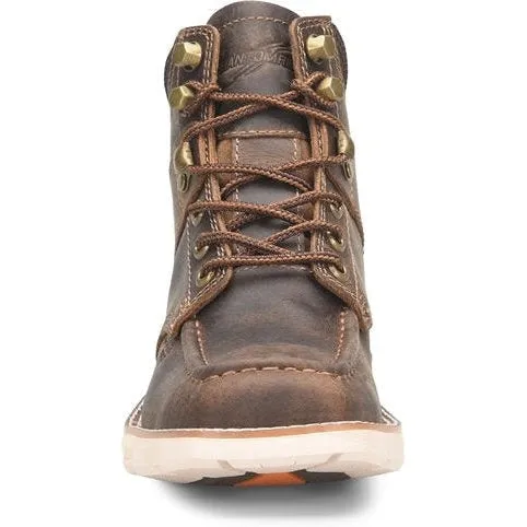 Double H Women's Phantom 5" WP Comp Toe Lacer Work Boot -Brown- DH5386