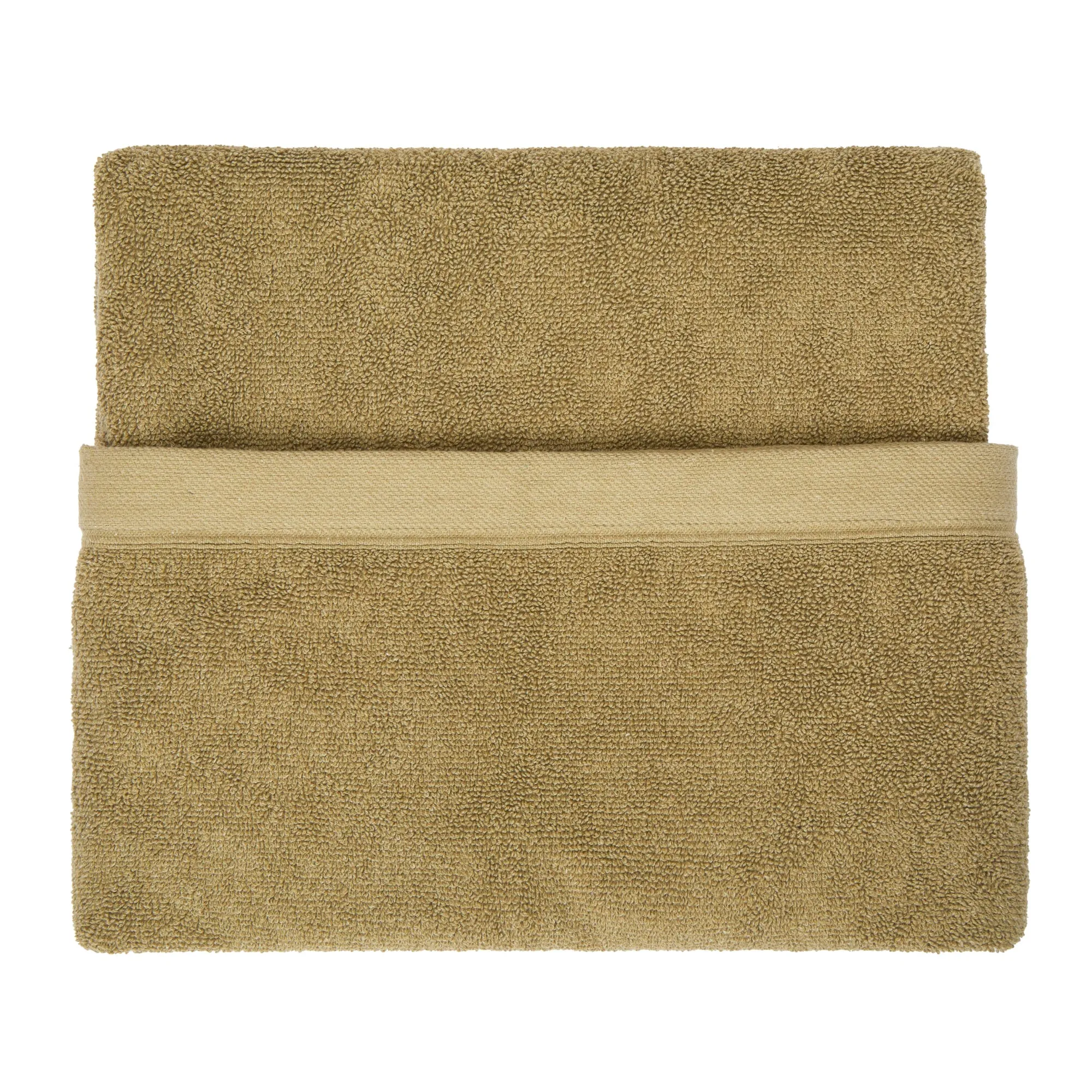 Drift Home Abode Eco Hand Towel - 2 Pack 50 x 90cm Khaki