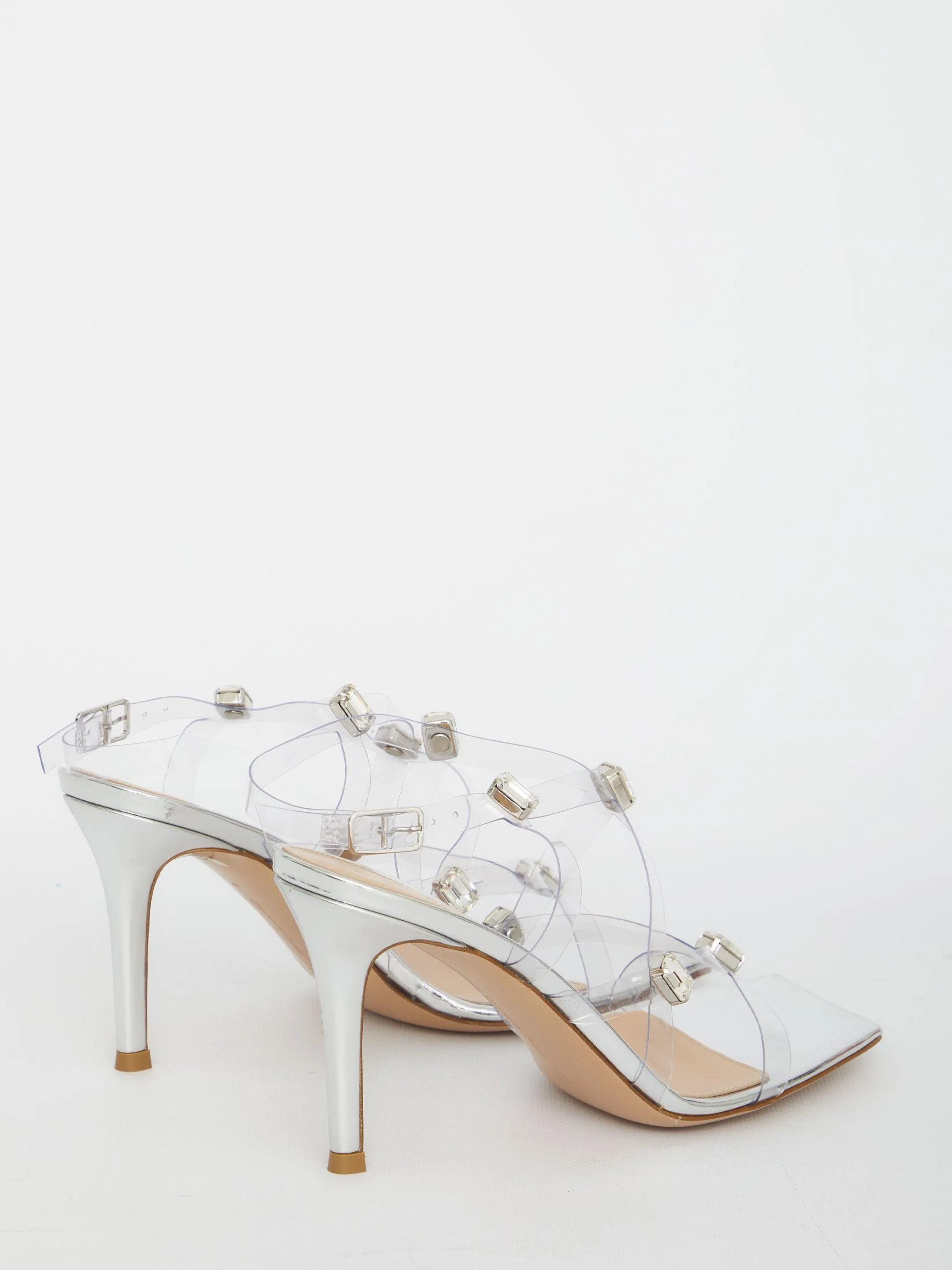 Gianvito Rossi Crystal Fever Sandals