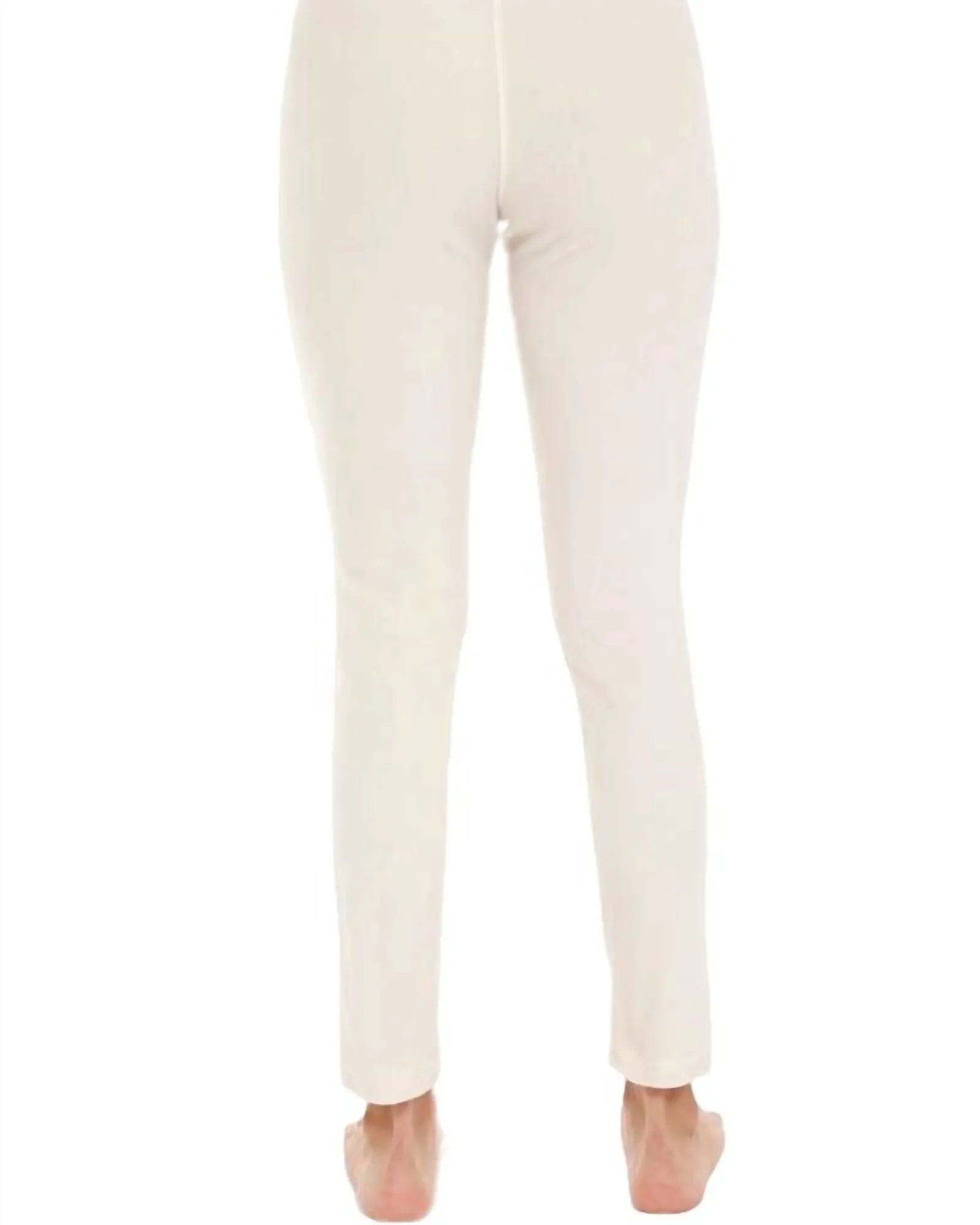 High Rise Capri In Beige | Beige
