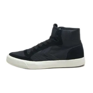 Hummel High-Top Sneakers Suede Black Colour For Men