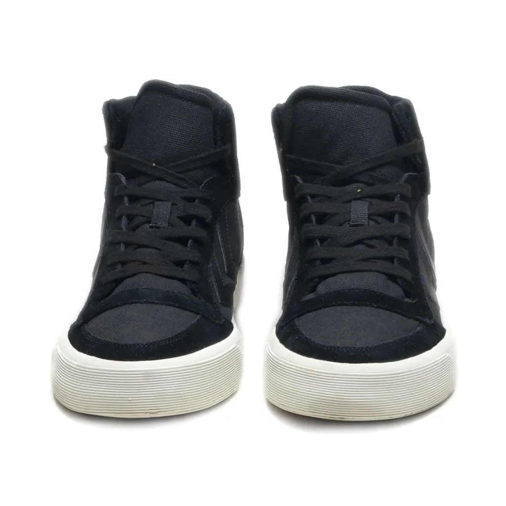 Hummel High-Top Sneakers Suede Black Colour For Men