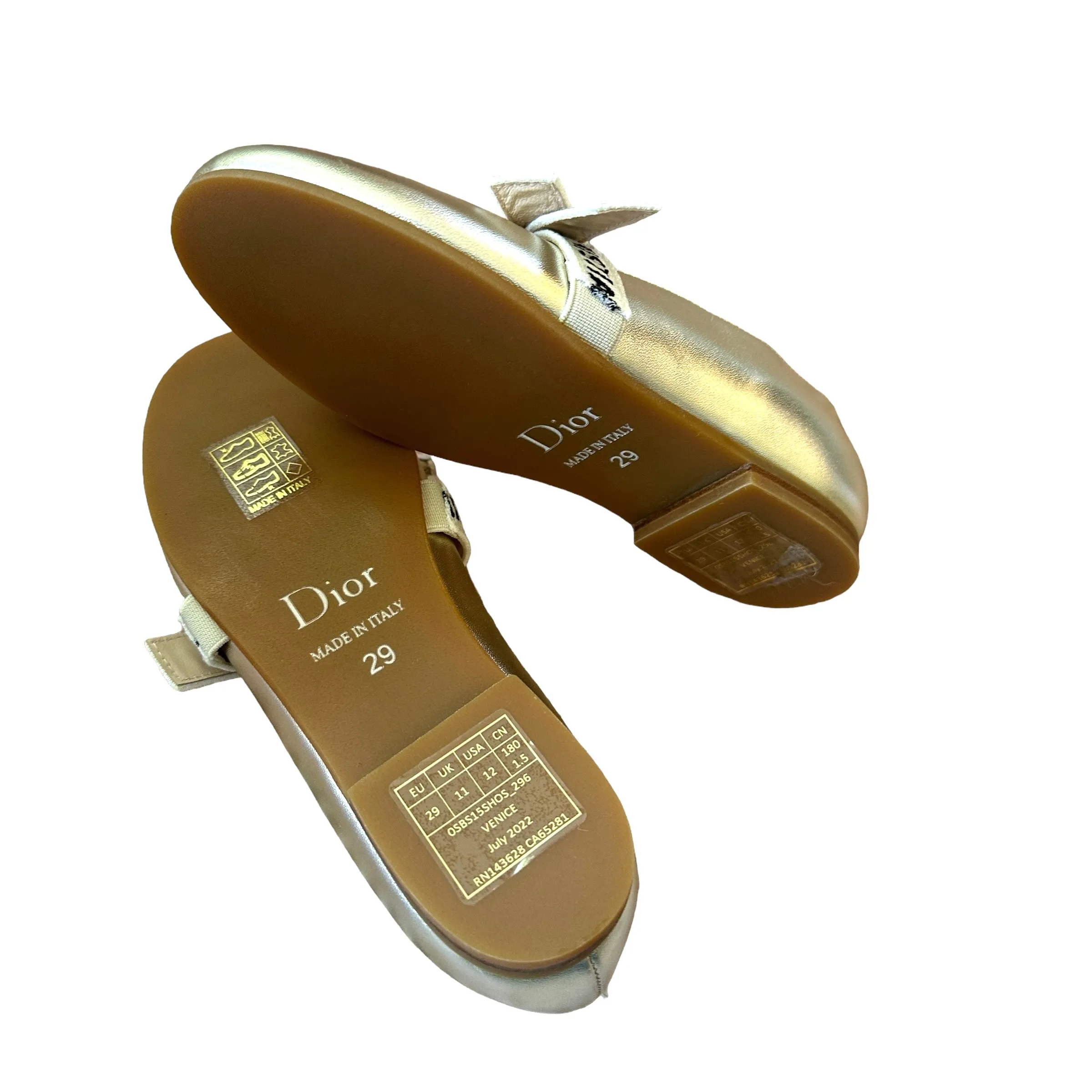 J'Adior Gold Girl's Ballerina - 12