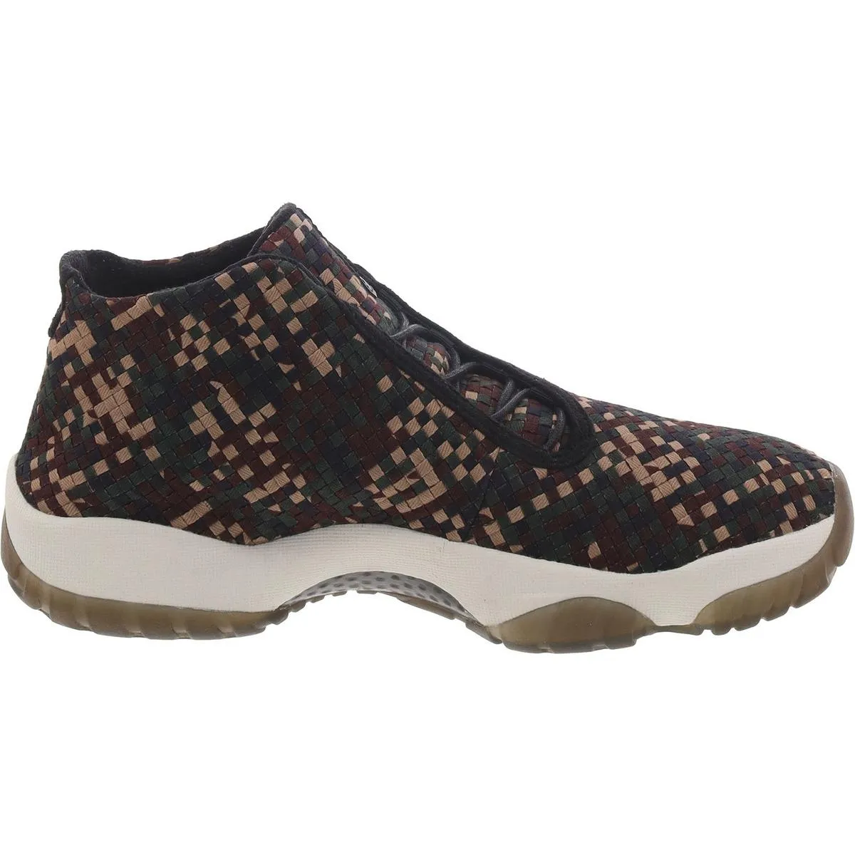 Jordan Mens Air Jordan Future Premium Leather Woven Basketball Shoes