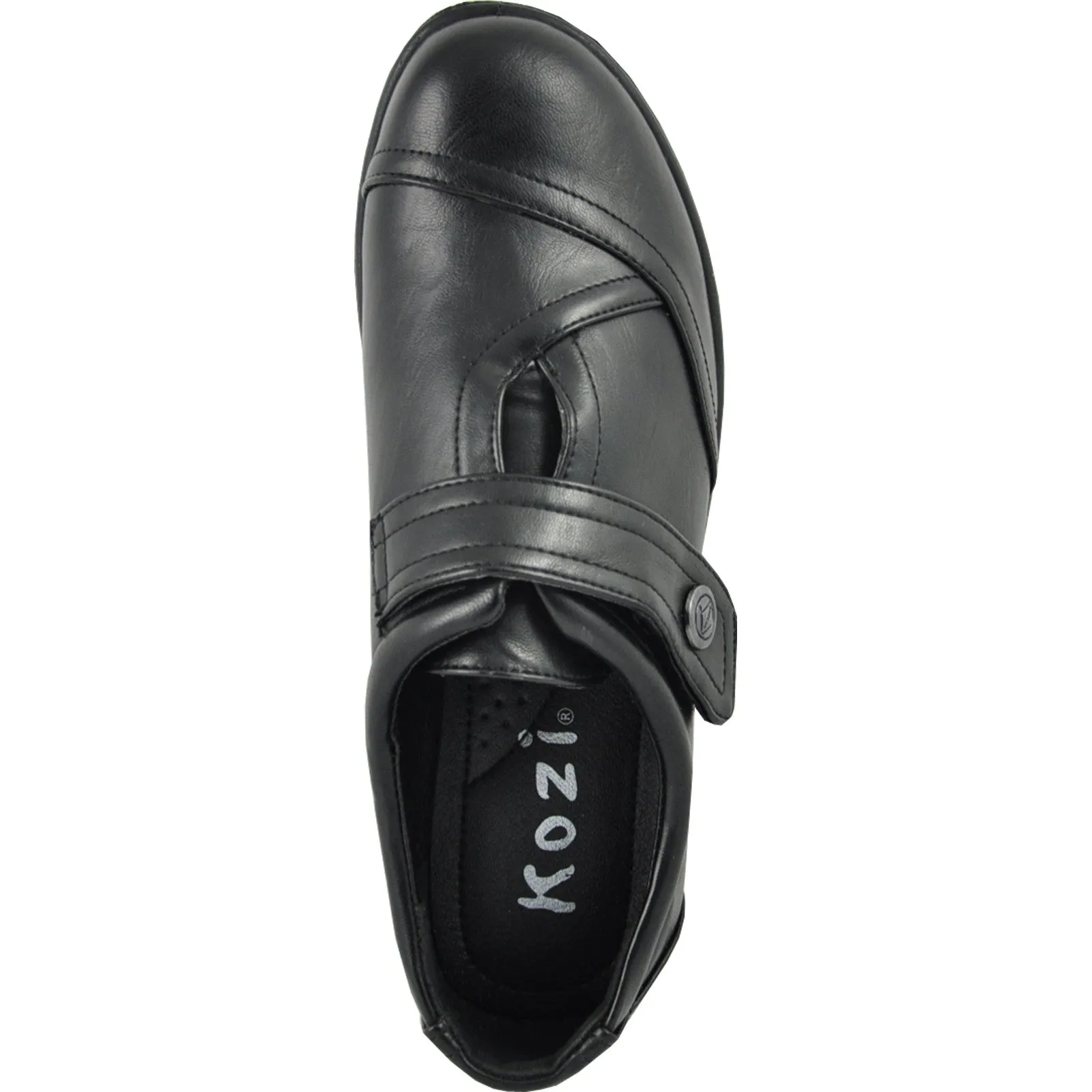 KOZI Women Casual Shoe OY6280 Comfort Shoe Black