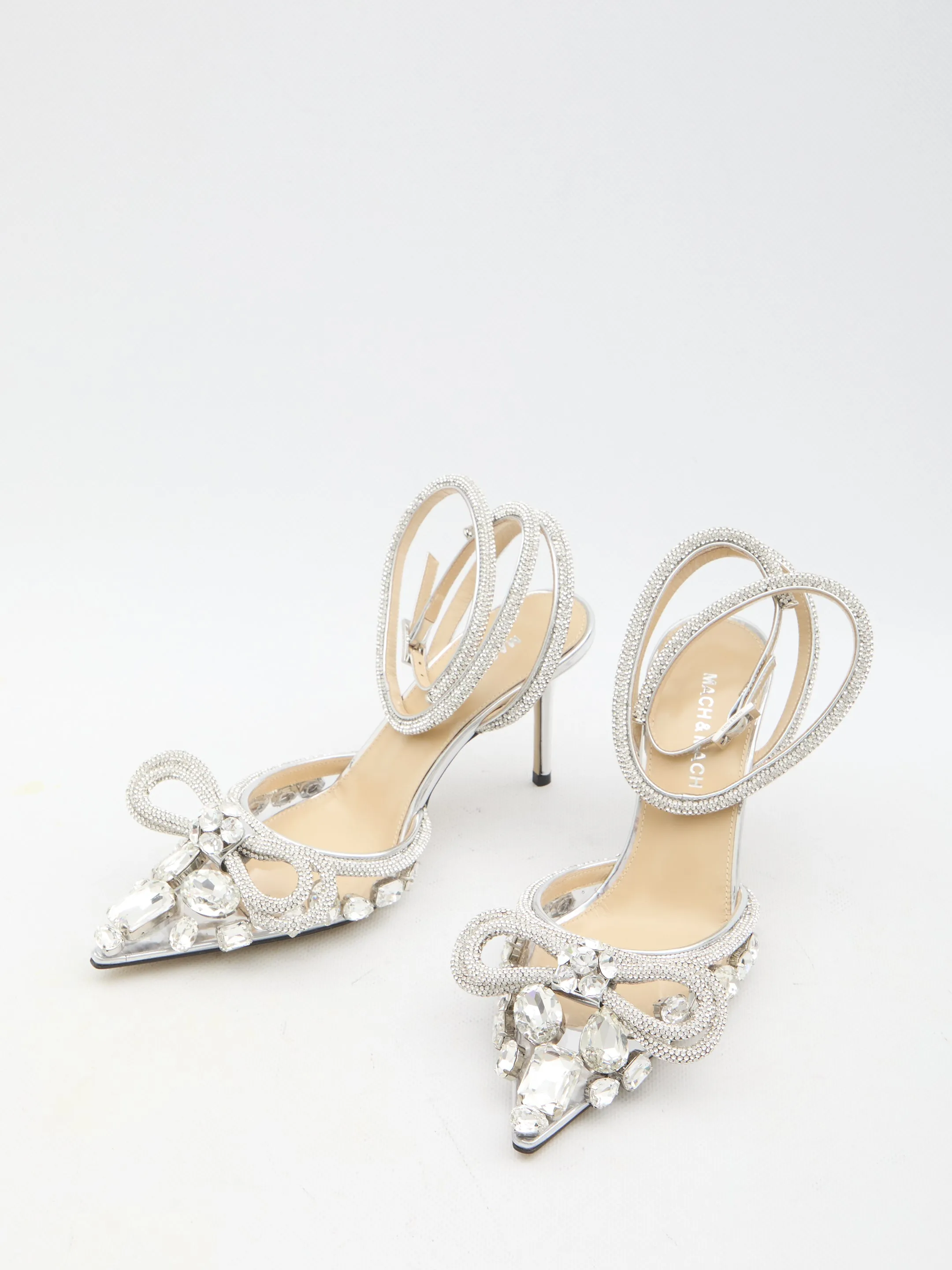Mach & Mach Double Bow High Heels