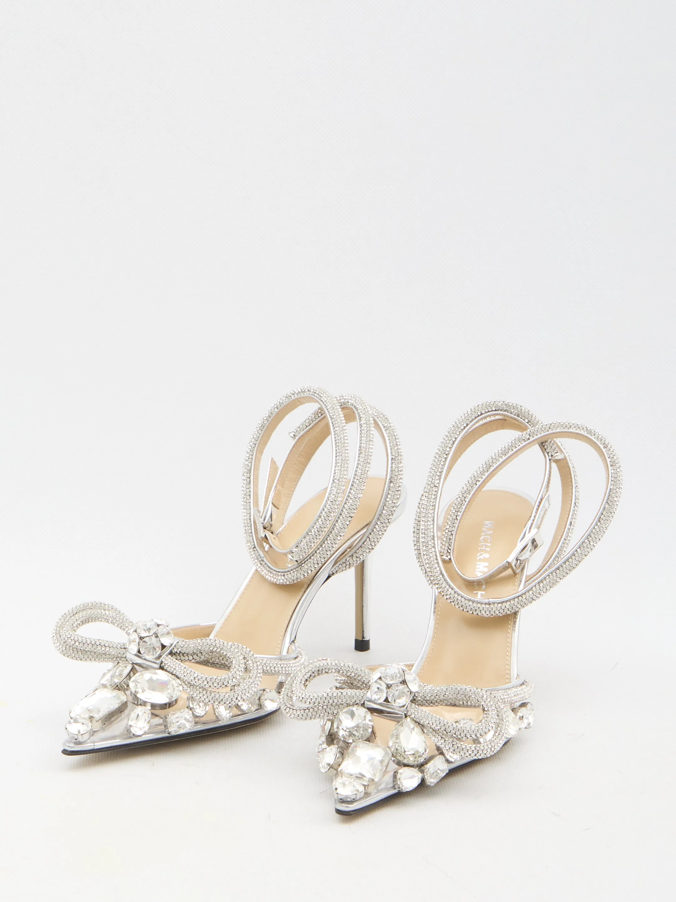 Mach & Mach Double Bow High Heels