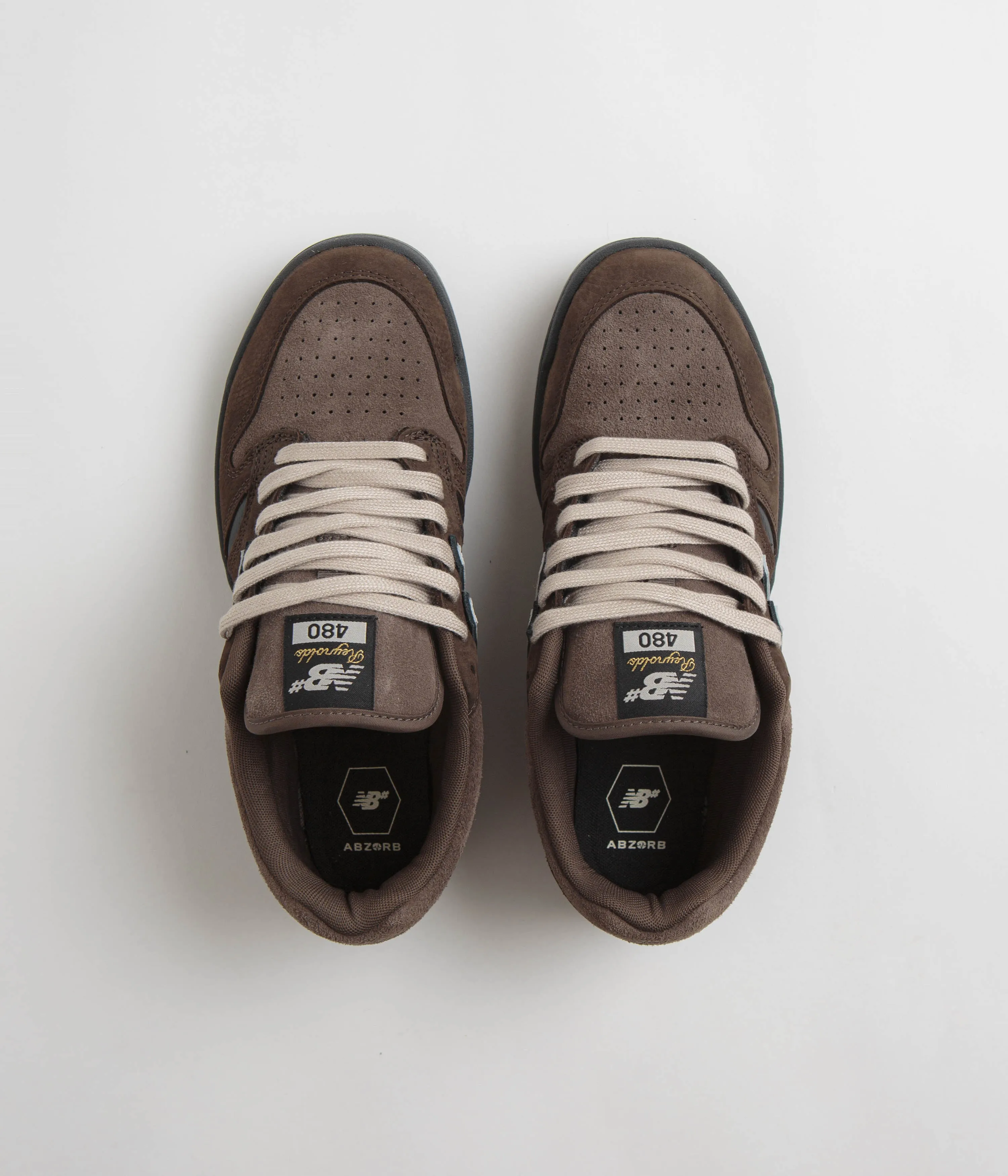 New Balance Numeric 480 Andrew Reynolds Shoes - Chocolate