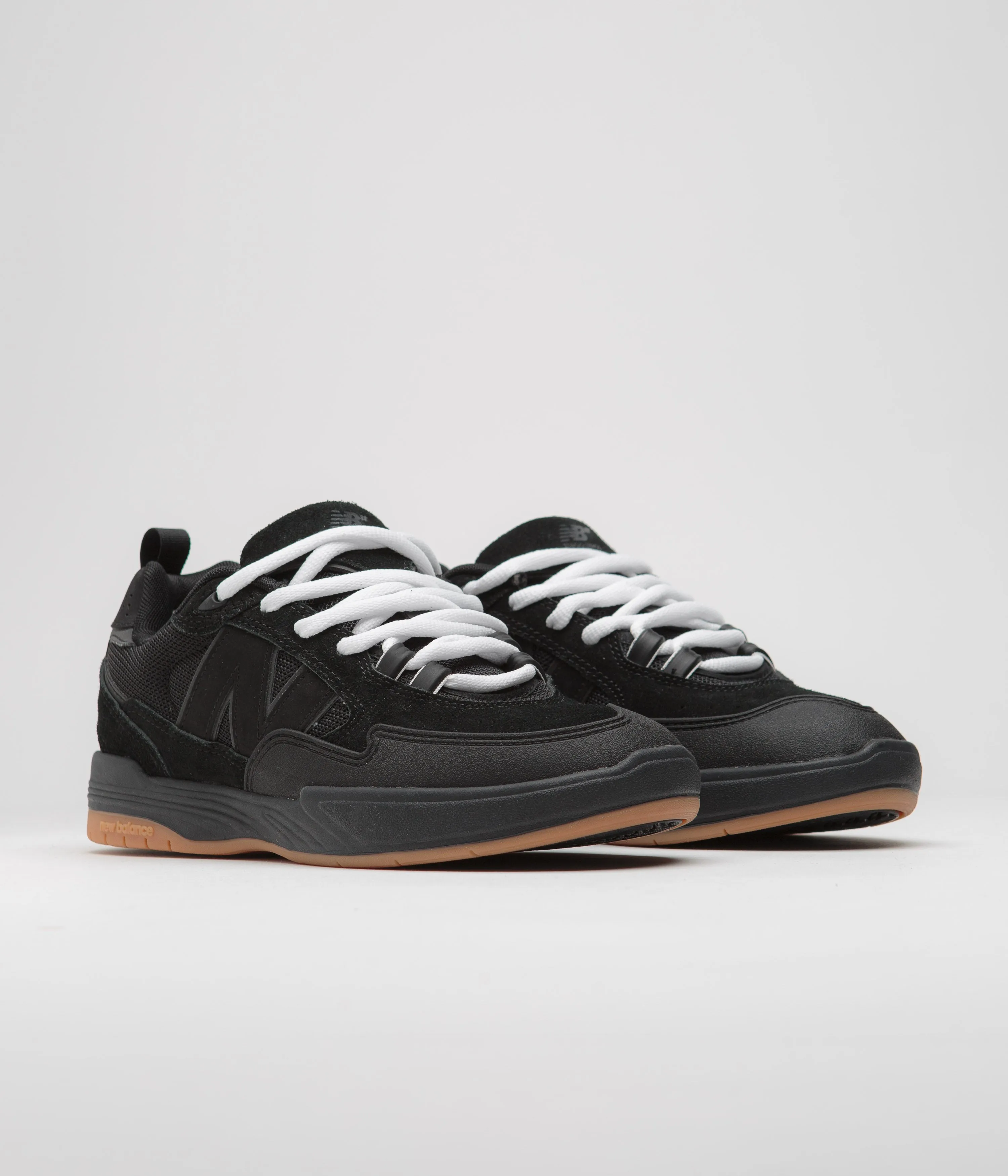 New Balance Numeric 808 Tiago Lemos Shoes - Black / Gum