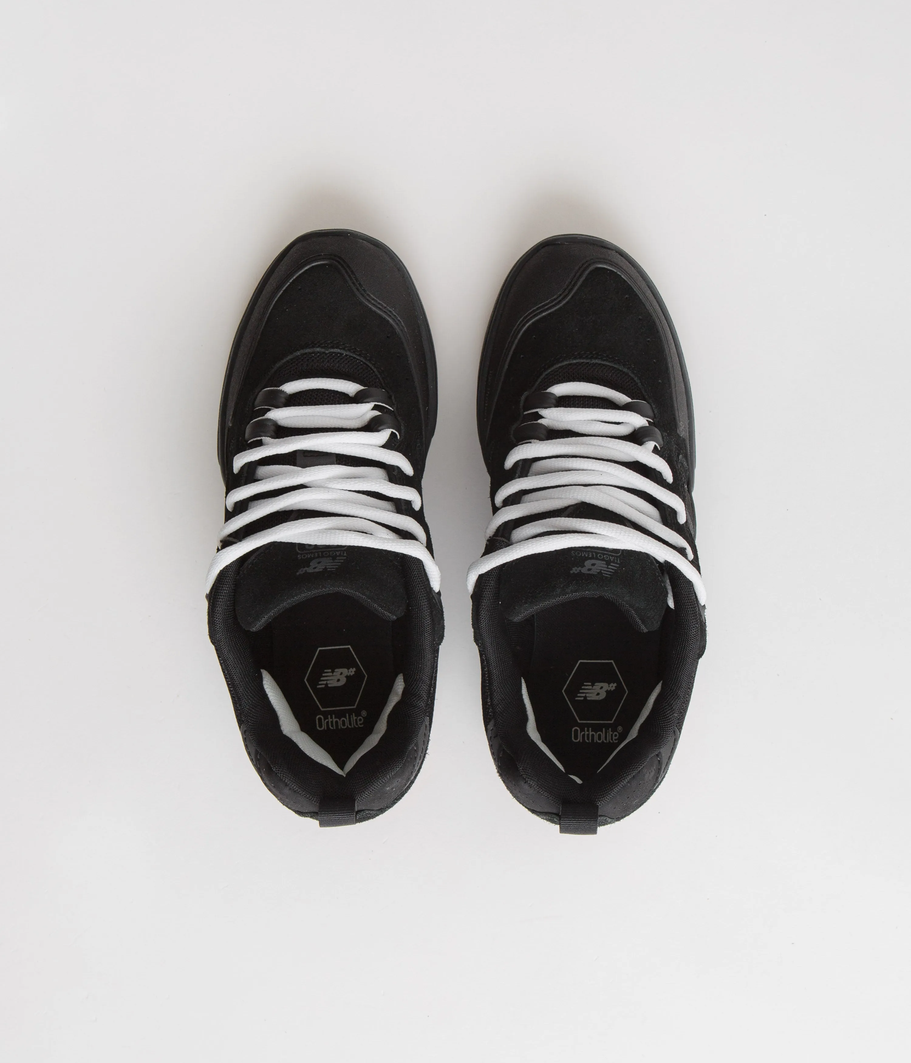 New Balance Numeric 808 Tiago Lemos Shoes - Black / Gum