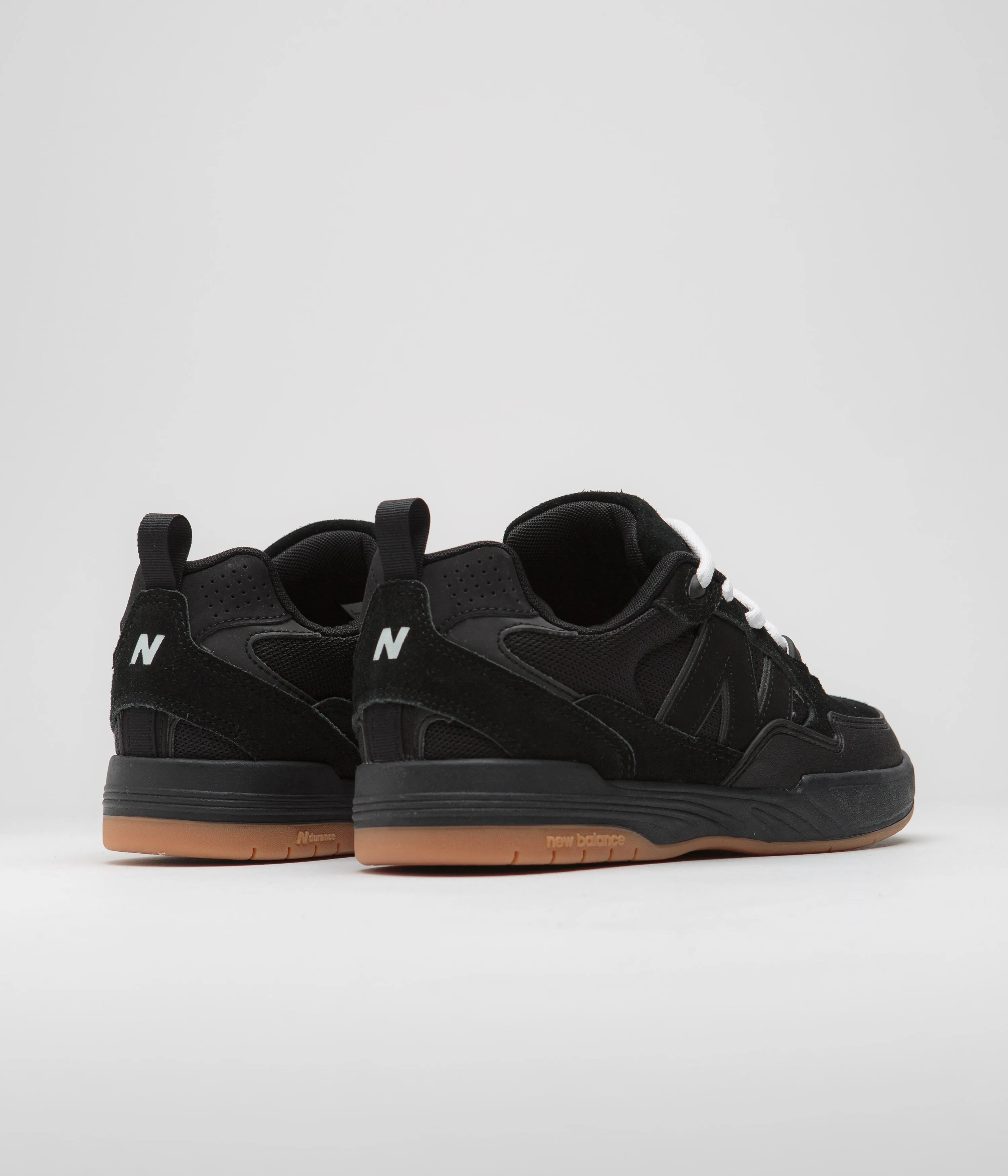 New Balance Numeric 808 Tiago Lemos Shoes - Black / Gum