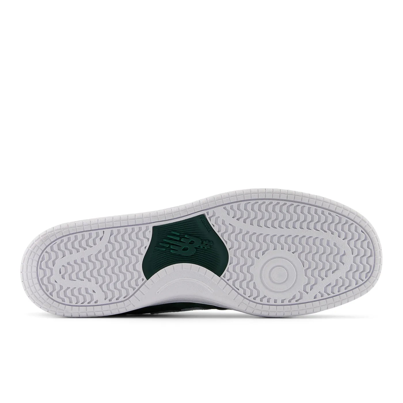 New Balance Numeric NM480 Shoes - Forest Green / White