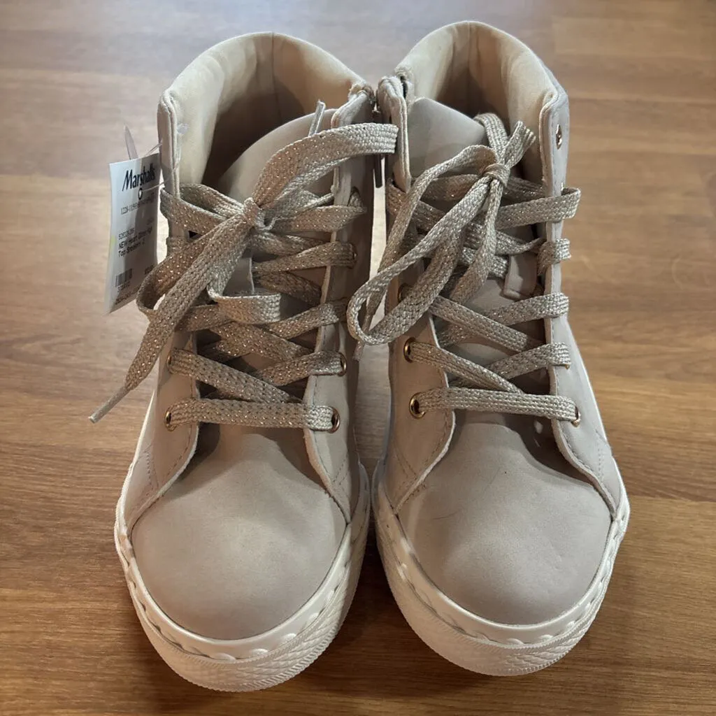 NEW Heart Glitter High Top Sneakers -2
