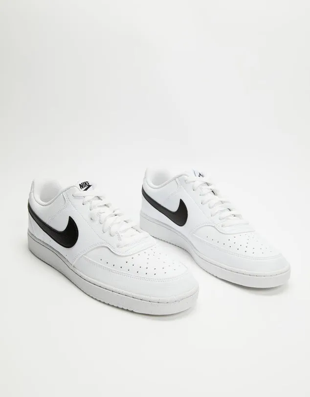 NIKE COURT VISION NEXT NATURE - WHITE/BLACK