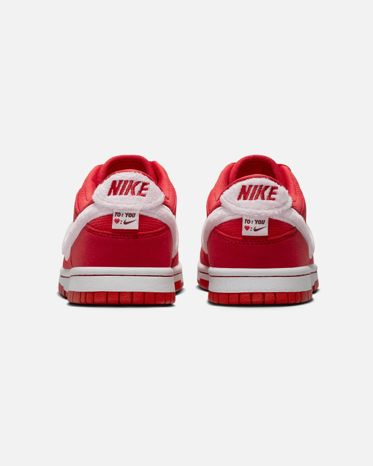 Nike Kids' Dunk Low "Valentine's Day" (GS) Fire Red
