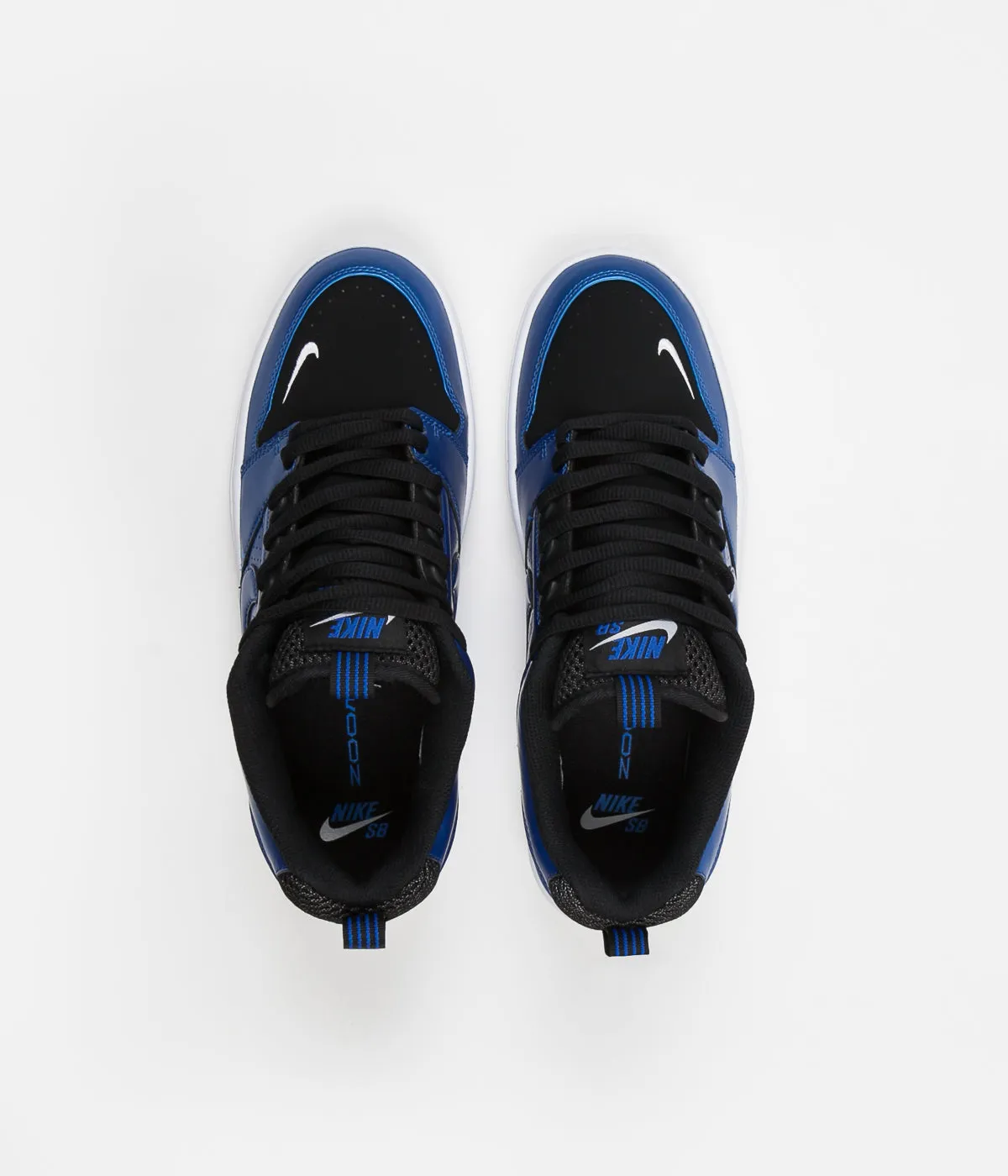 Nike SB Air Force II Low Shoes - Intl Blue / Intl Blue - Black - White