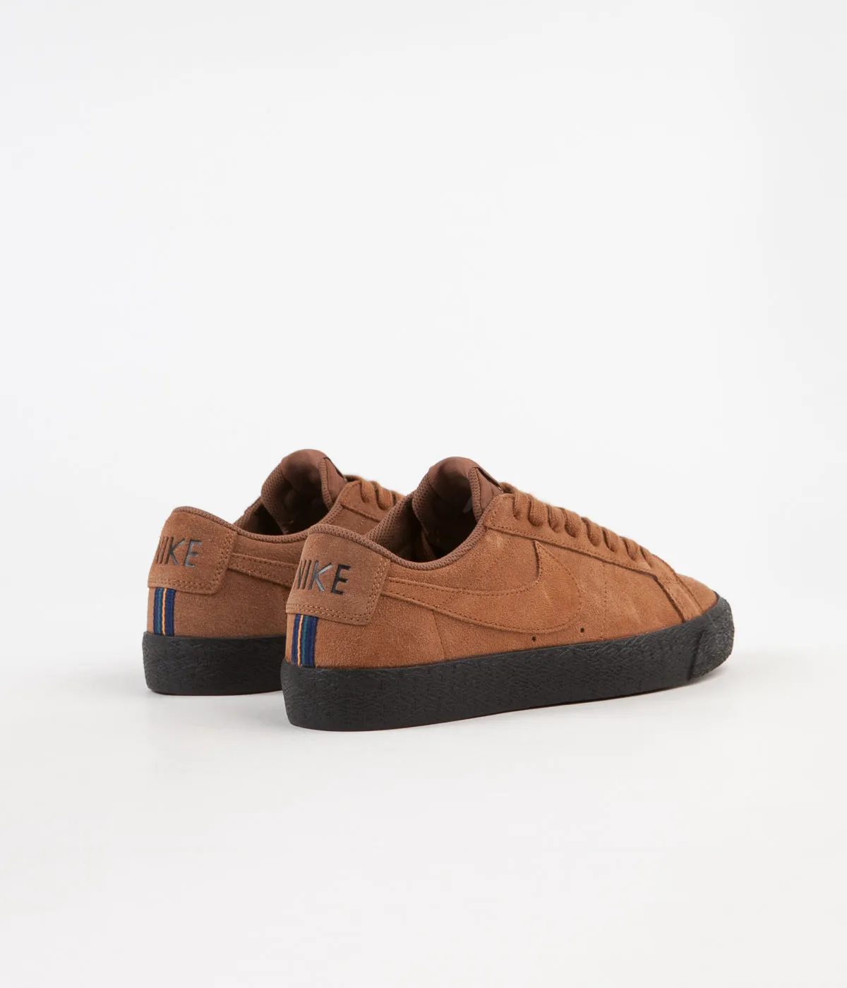 Nike SB Blazer Low Shoes - Light British Tan / Light British Tan - Black