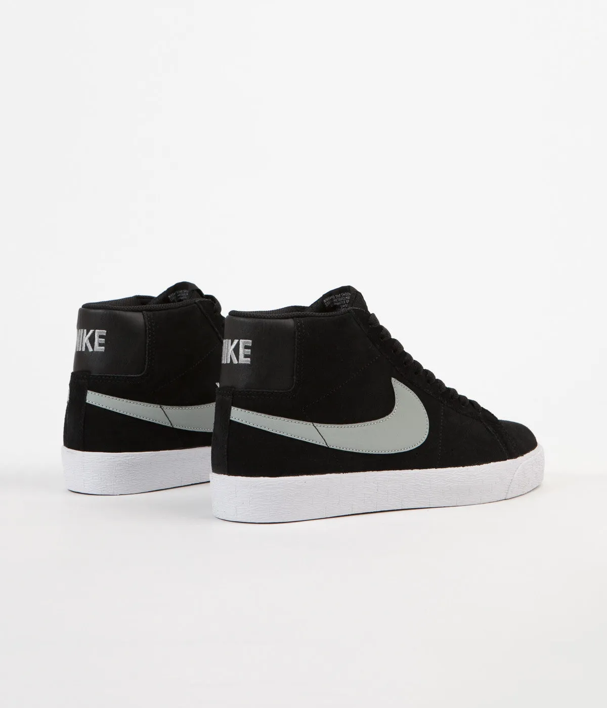 Nike SB Blazer Premium SE Shoes - Black / Base Grey - White