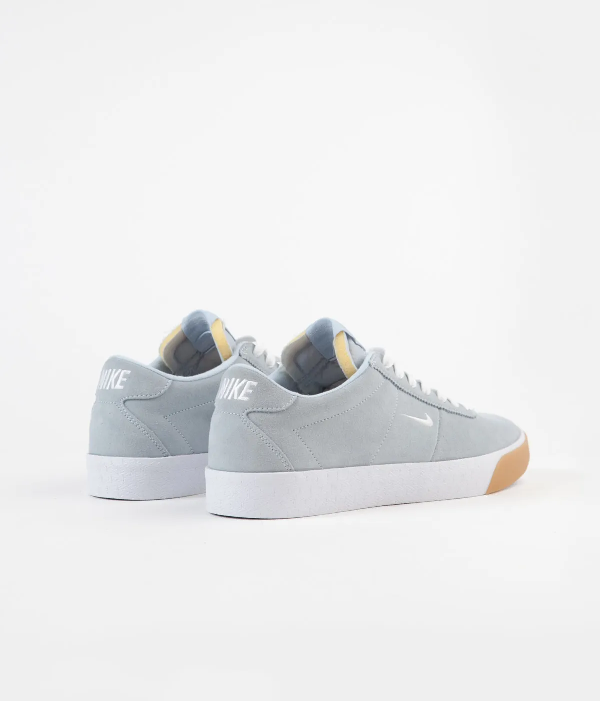 Nike SB Bruin Ultra Shoes - Light Armory Blue / White - Gum Light Brown