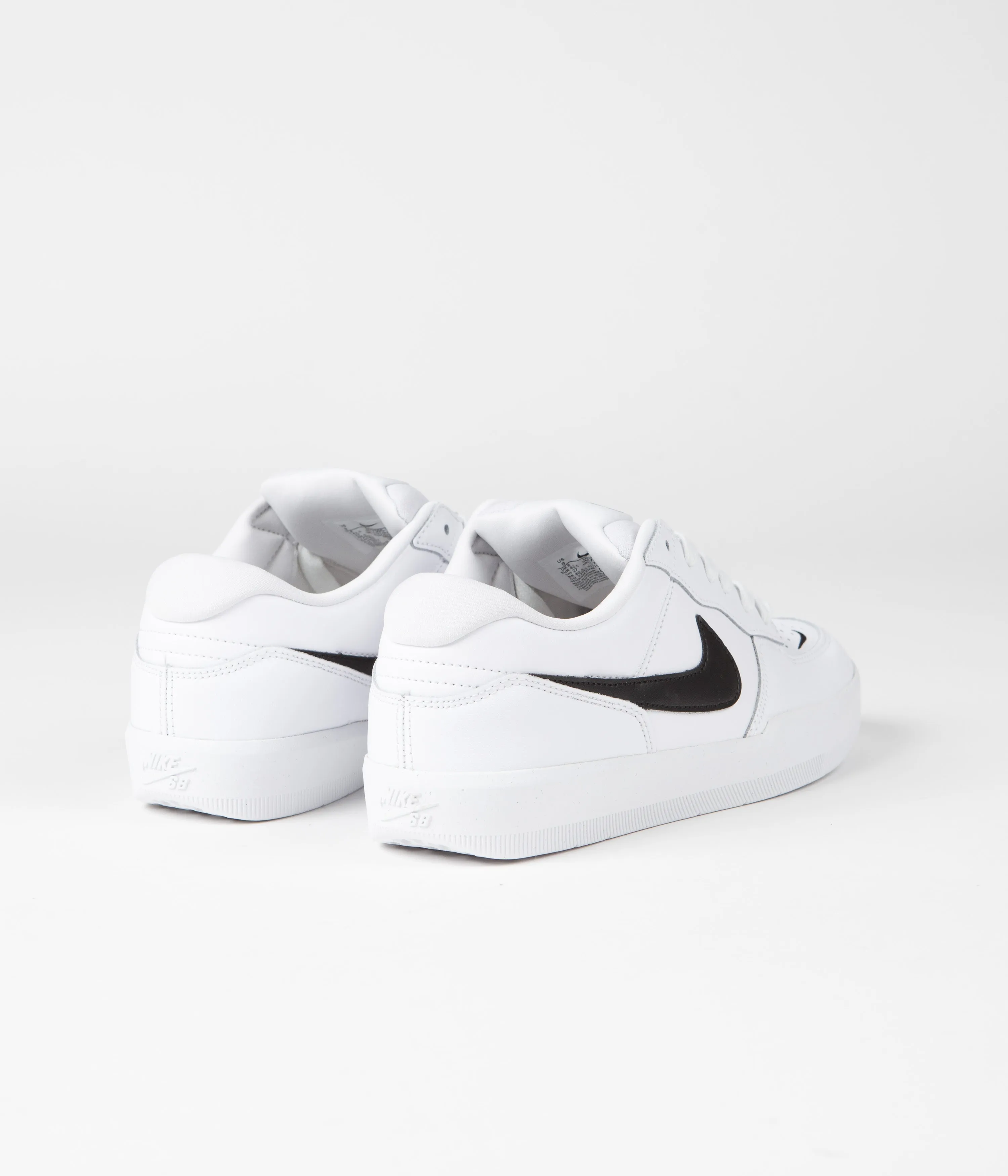 Nike SB Force 58 Premium Shoes - White / Black - White - White
