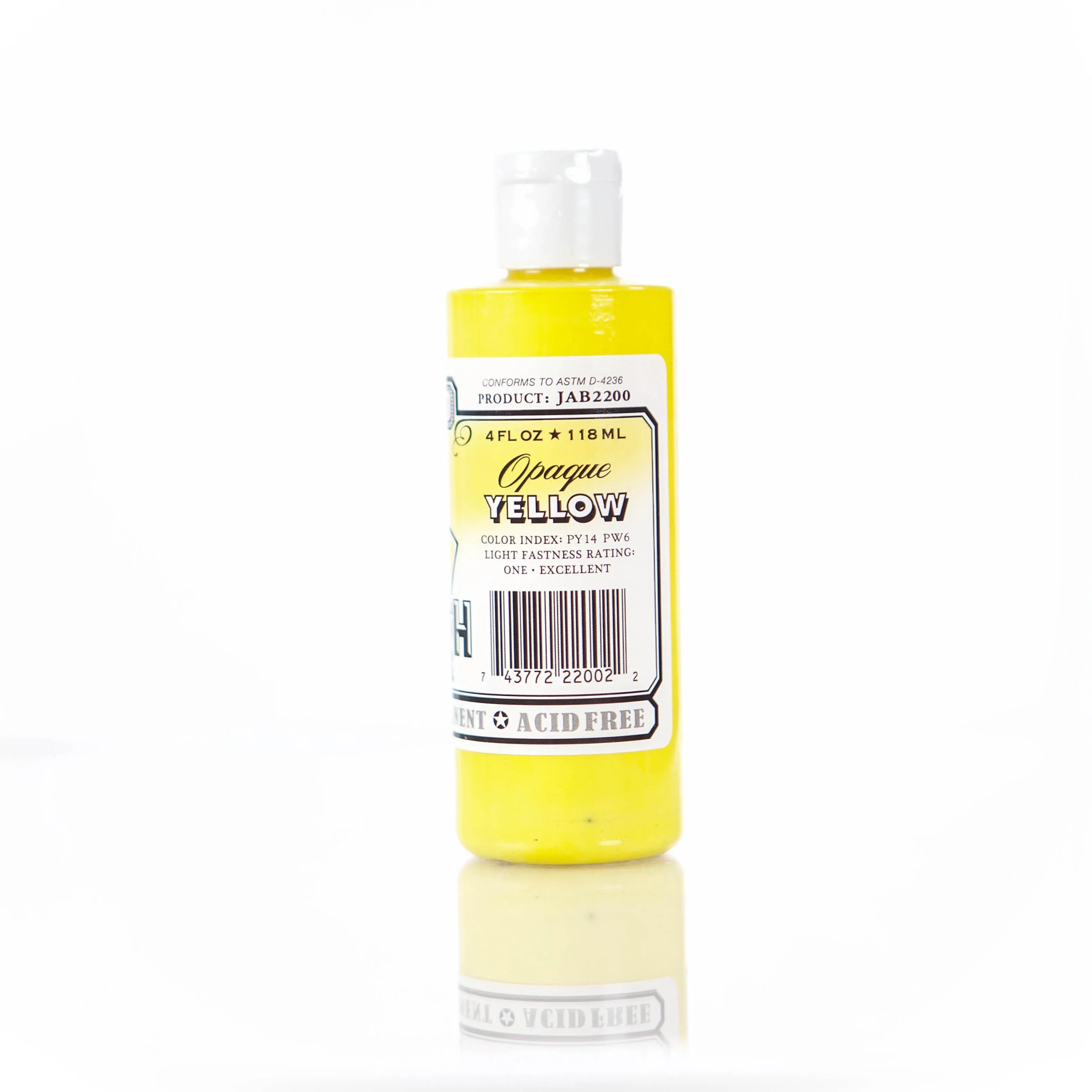 Opaque Yellow Jacquard Airbrush Paint