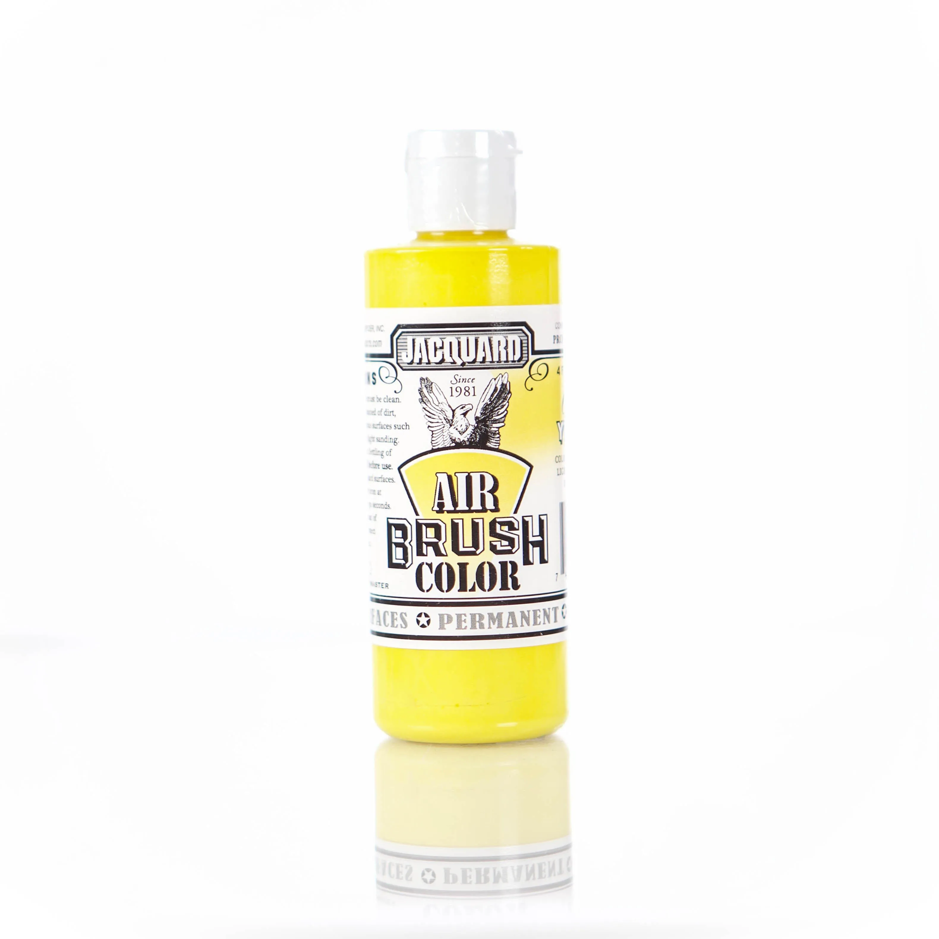 Opaque Yellow Jacquard Airbrush Paint
