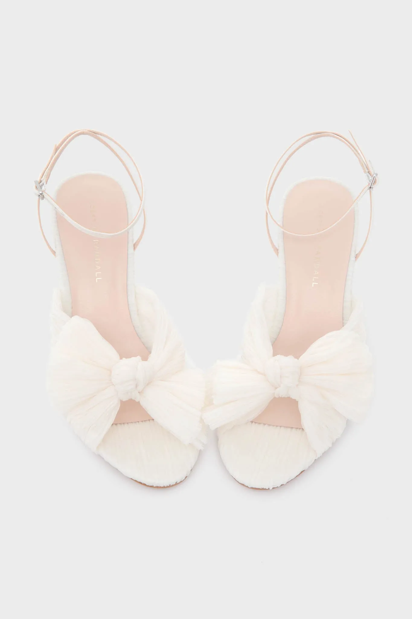 Pearl Camellia Knot Mules